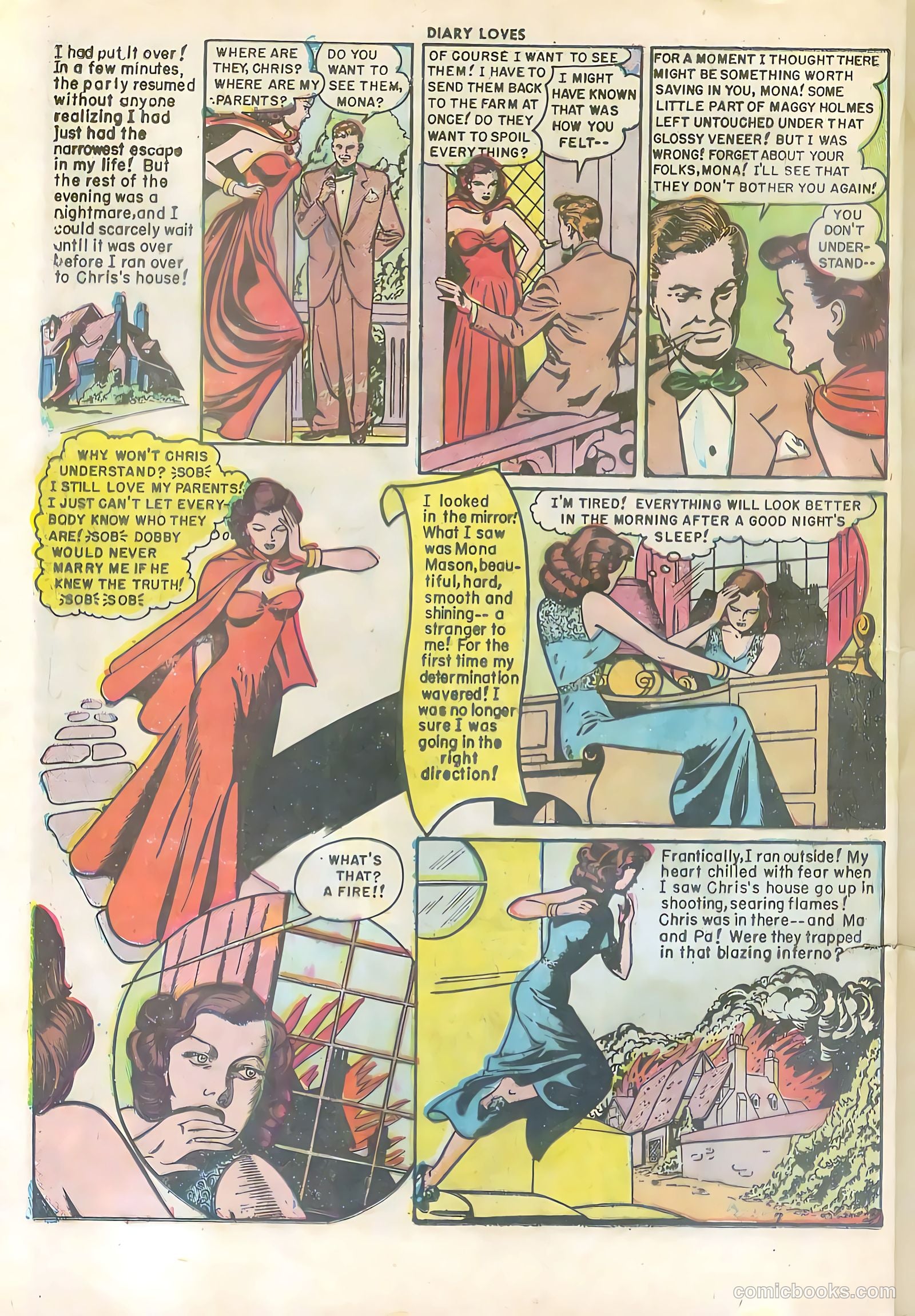 Diary Loves #13 (1951) — page 32 of 36