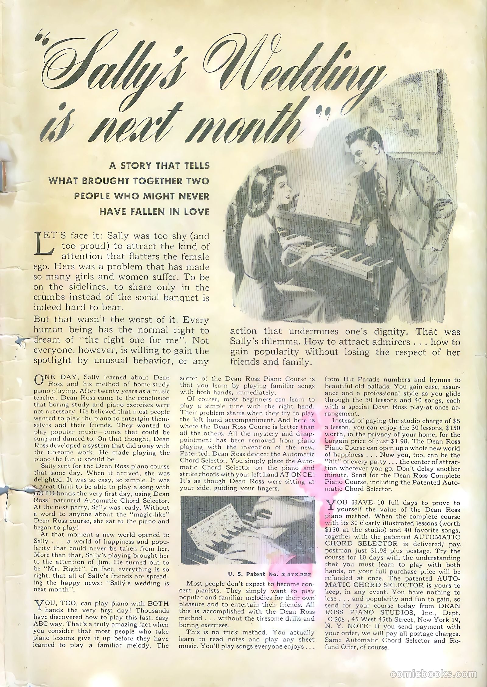 Diary Loves #13 (1951) — page 35 of 36