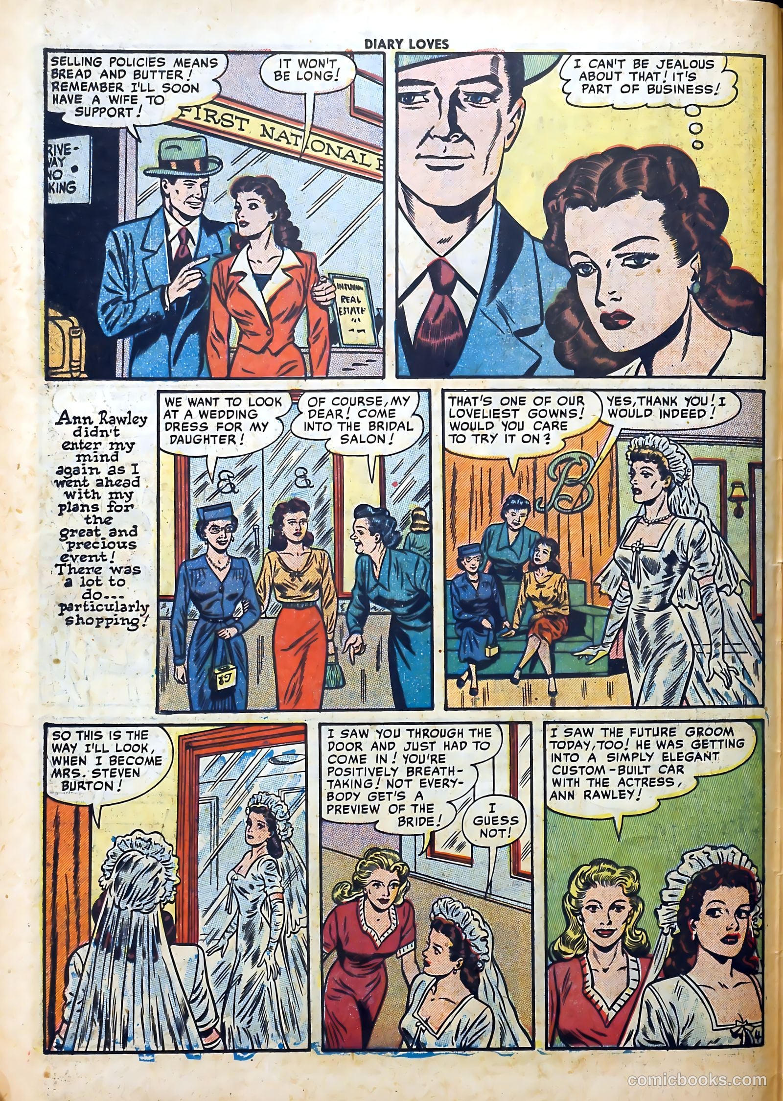 Diary Loves #14 (1951) — page 6 of 36