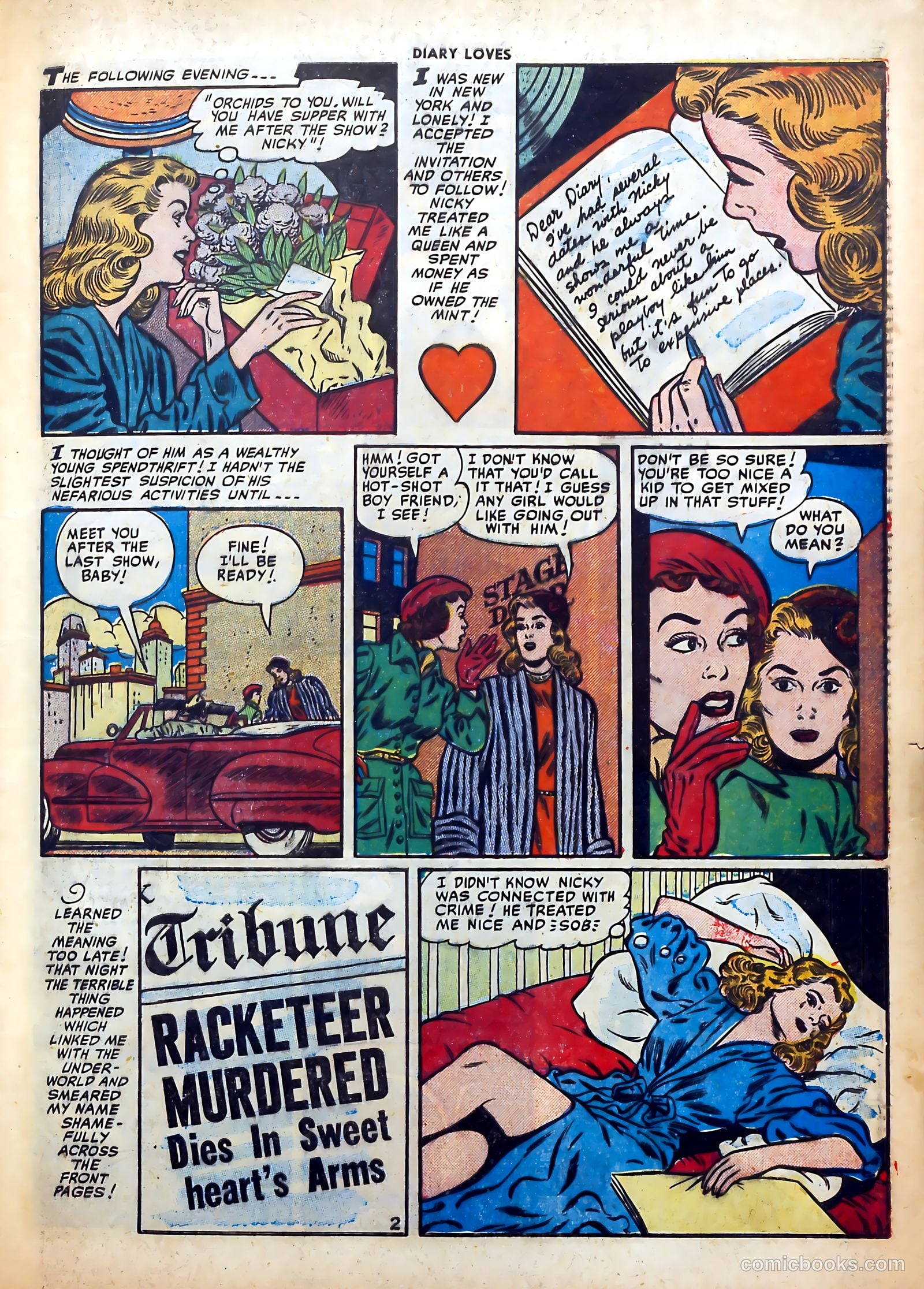 Diary Loves #14 (1951) — page 13 of 36