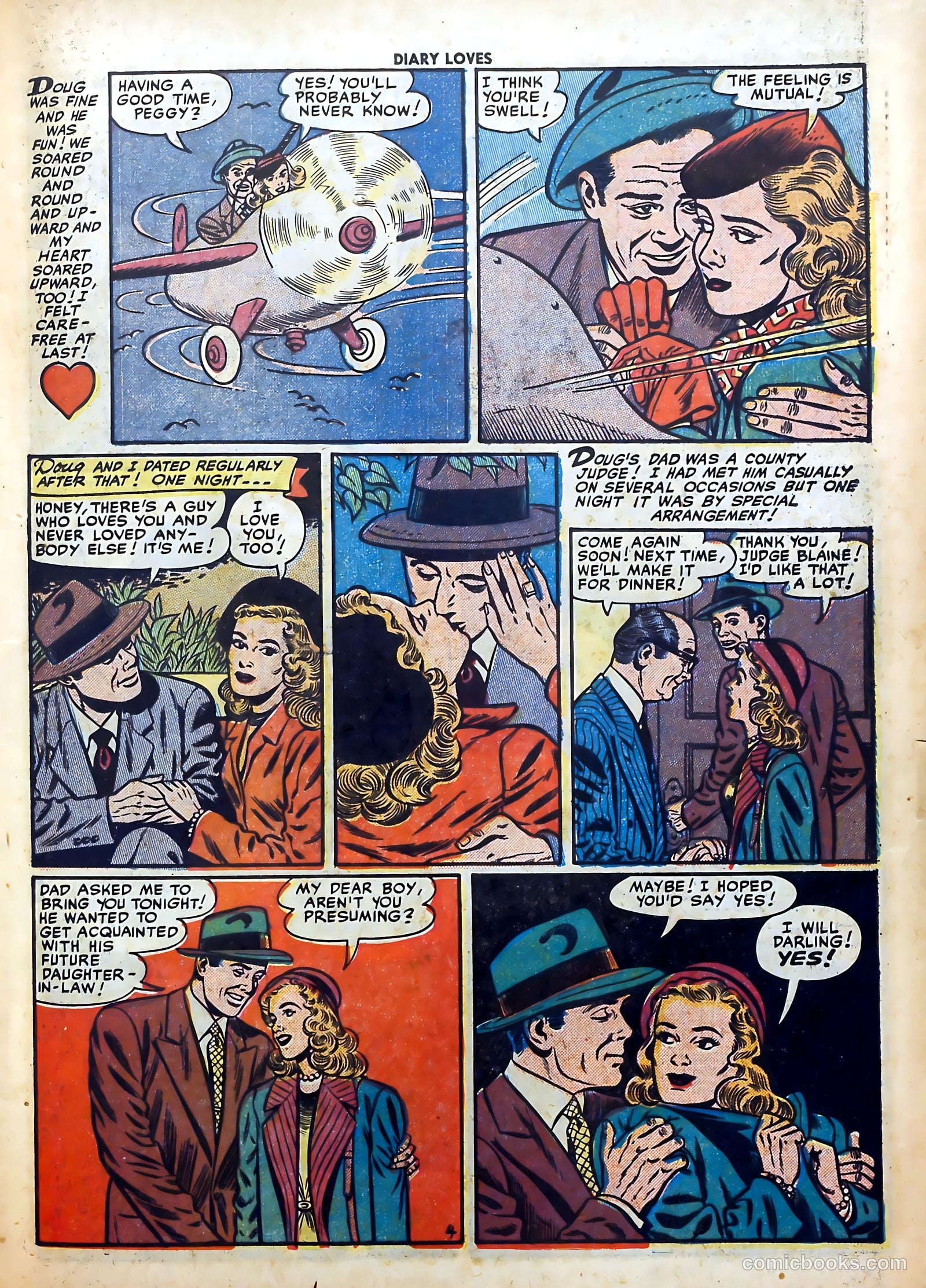 Diary Loves #14 (1951) — page 15 of 36