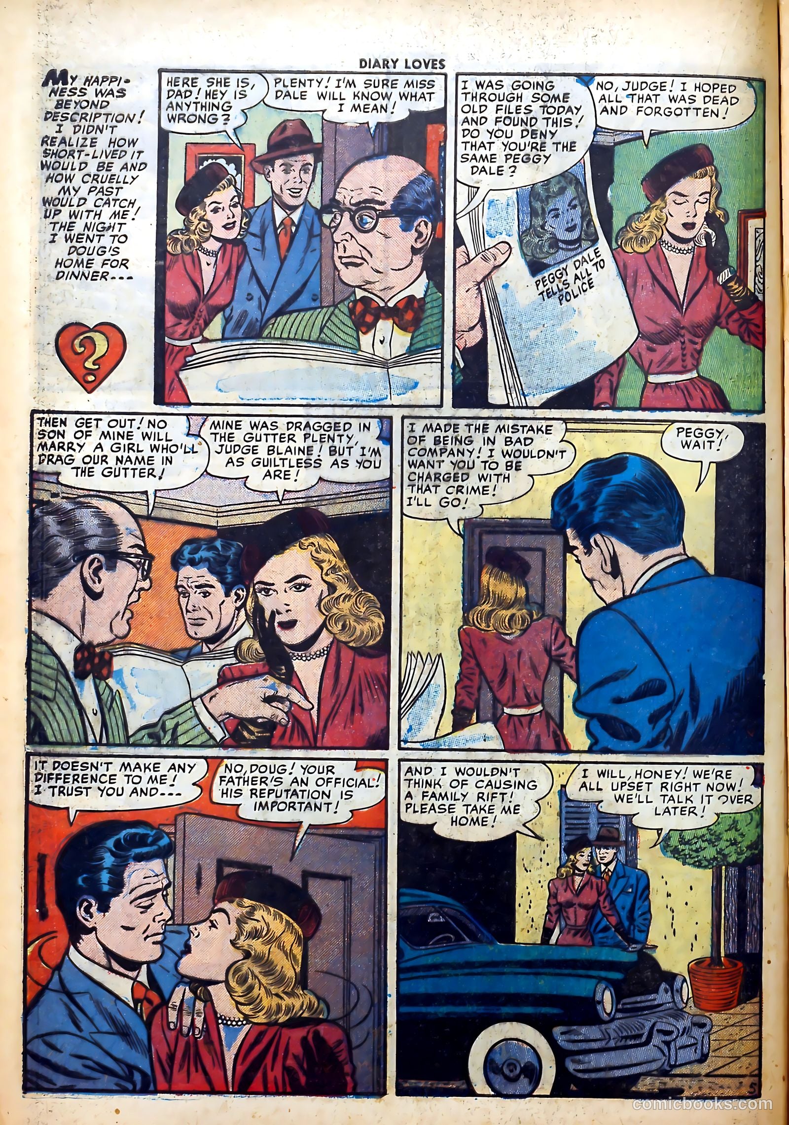 Diary Loves #14 (1951) — page 16 of 36