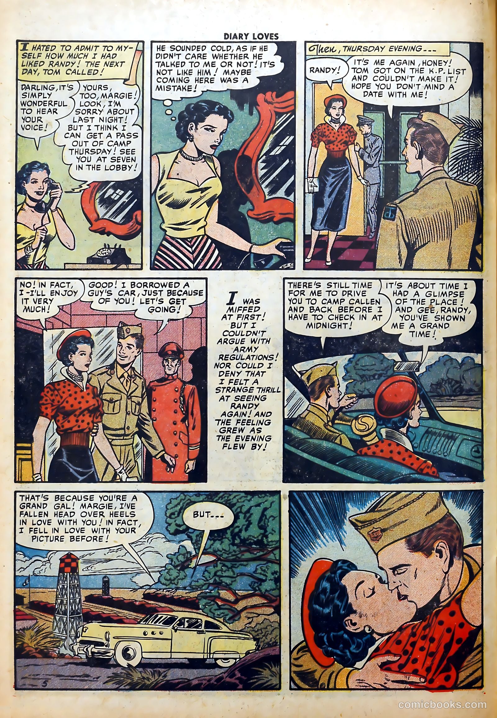 Diary Loves #14 (1951) — page 22 of 36
