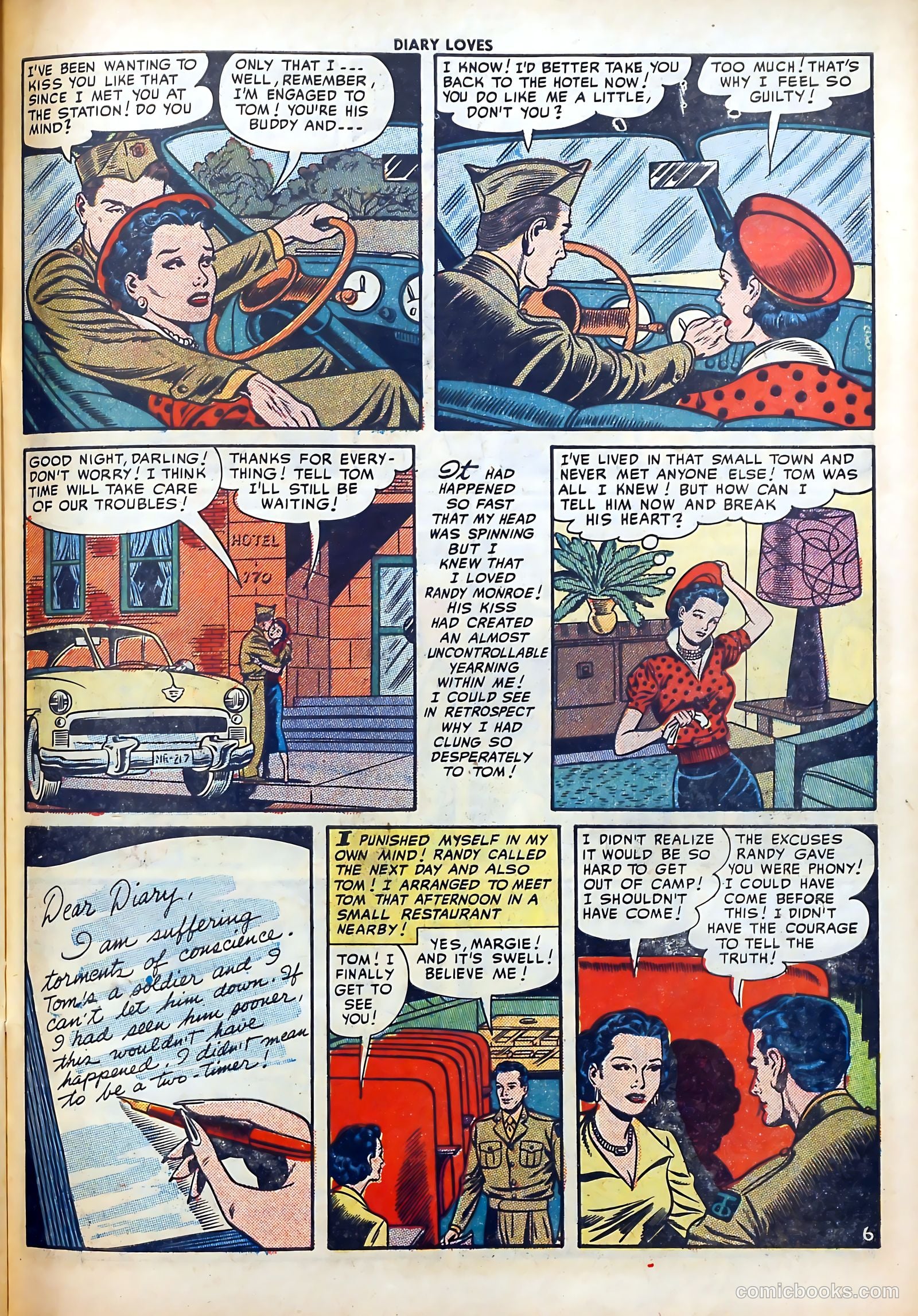 Diary Loves #14 (1951) — page 23 of 36