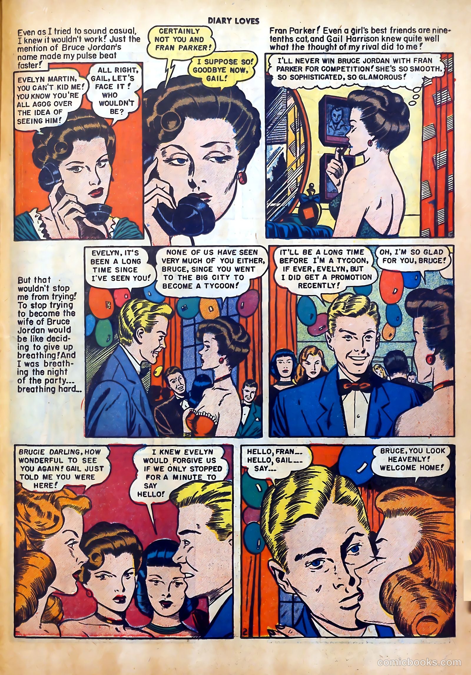 Diary Loves #14 (1951) — page 27 of 36