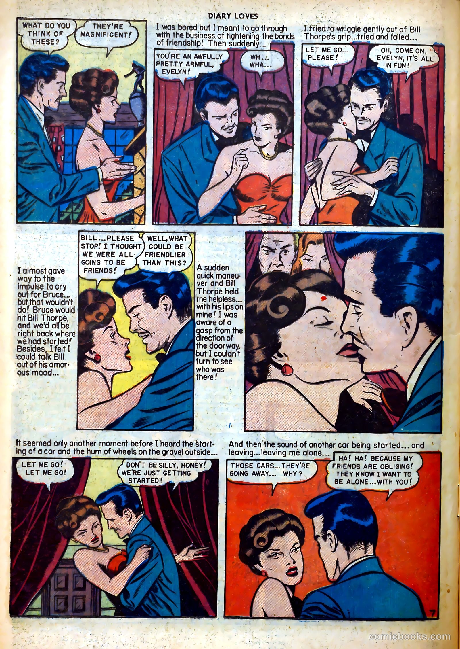 Diary Loves #14 (1951) — page 32 of 36
