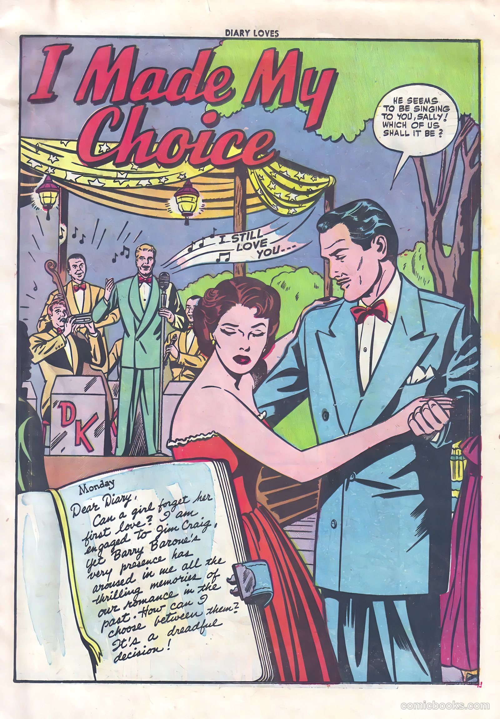 Diary Loves #15 (1951) — page 3 of 36