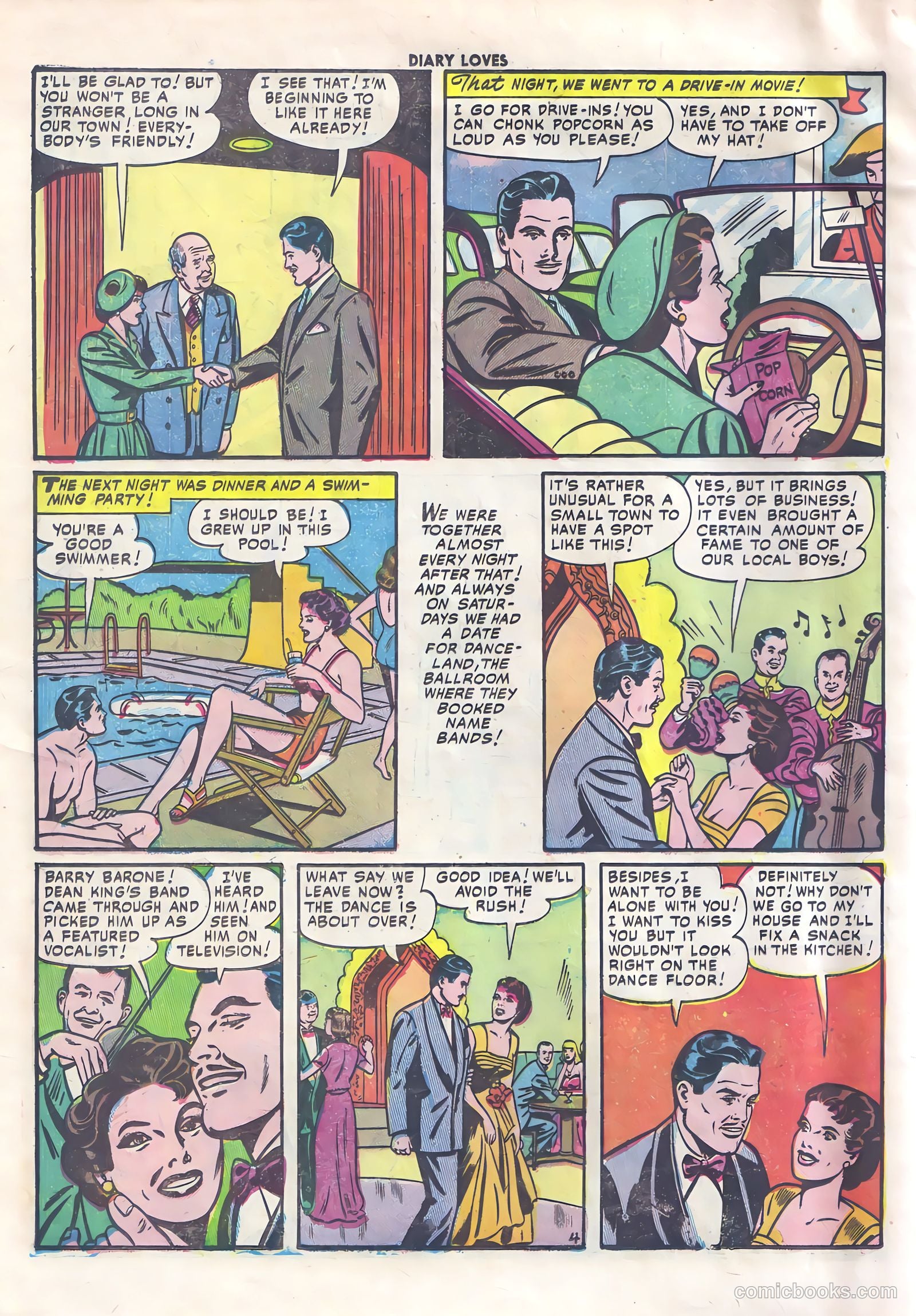 Diary Loves #15 (1951) — page 6 of 36