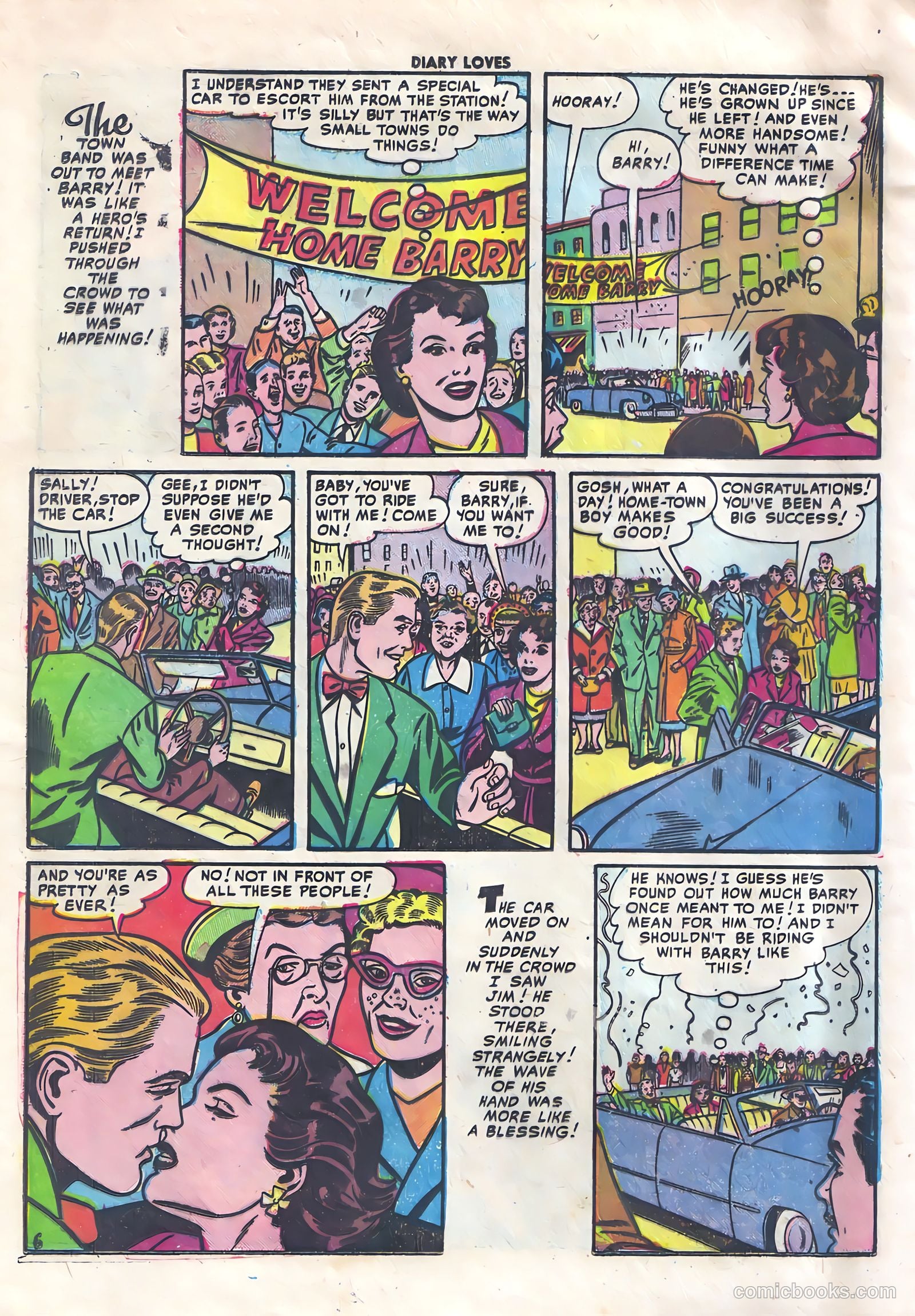 Diary Loves #15 (1951) — page 8 of 36