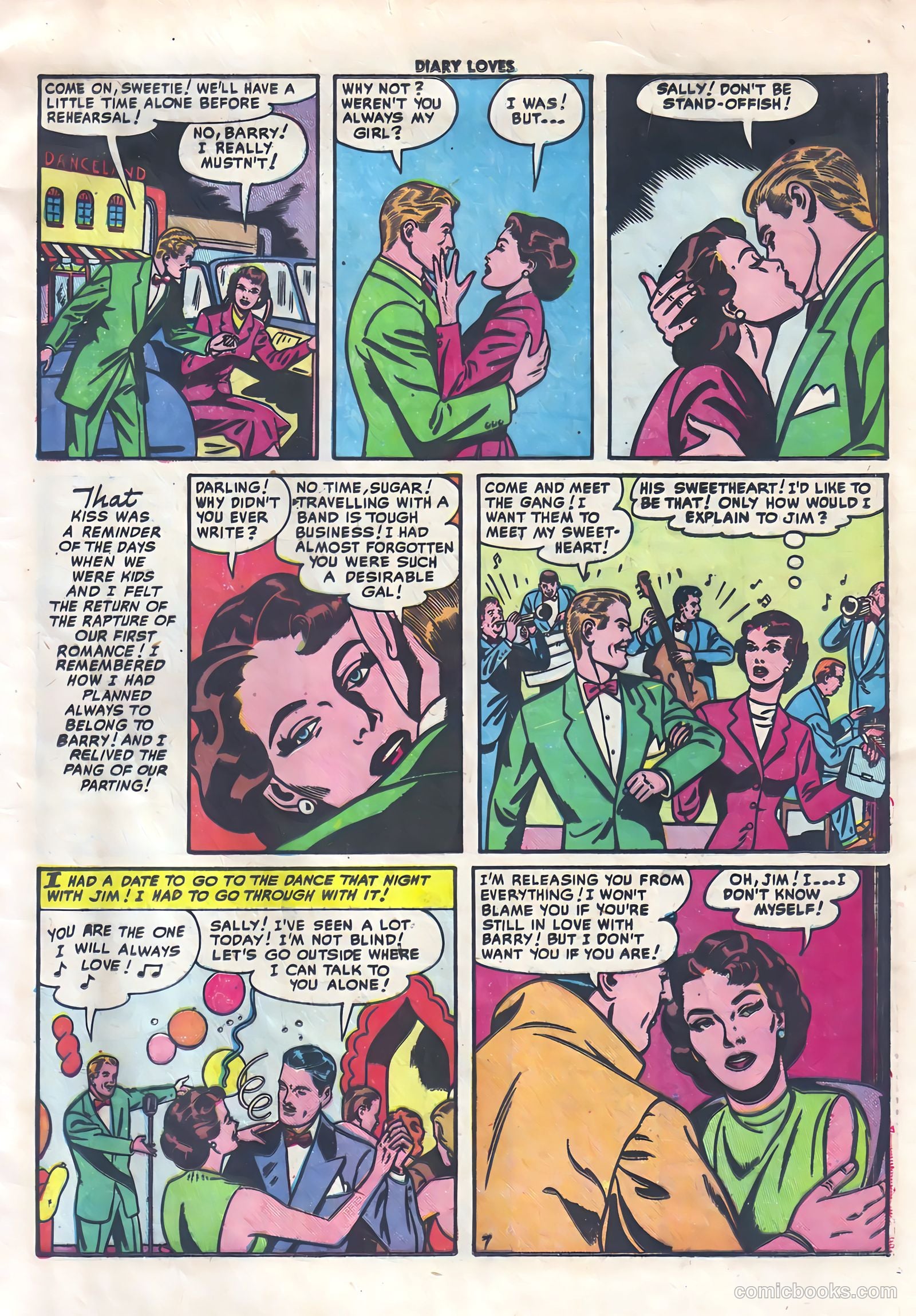 Diary Loves #15 (1951) — page 9 of 36