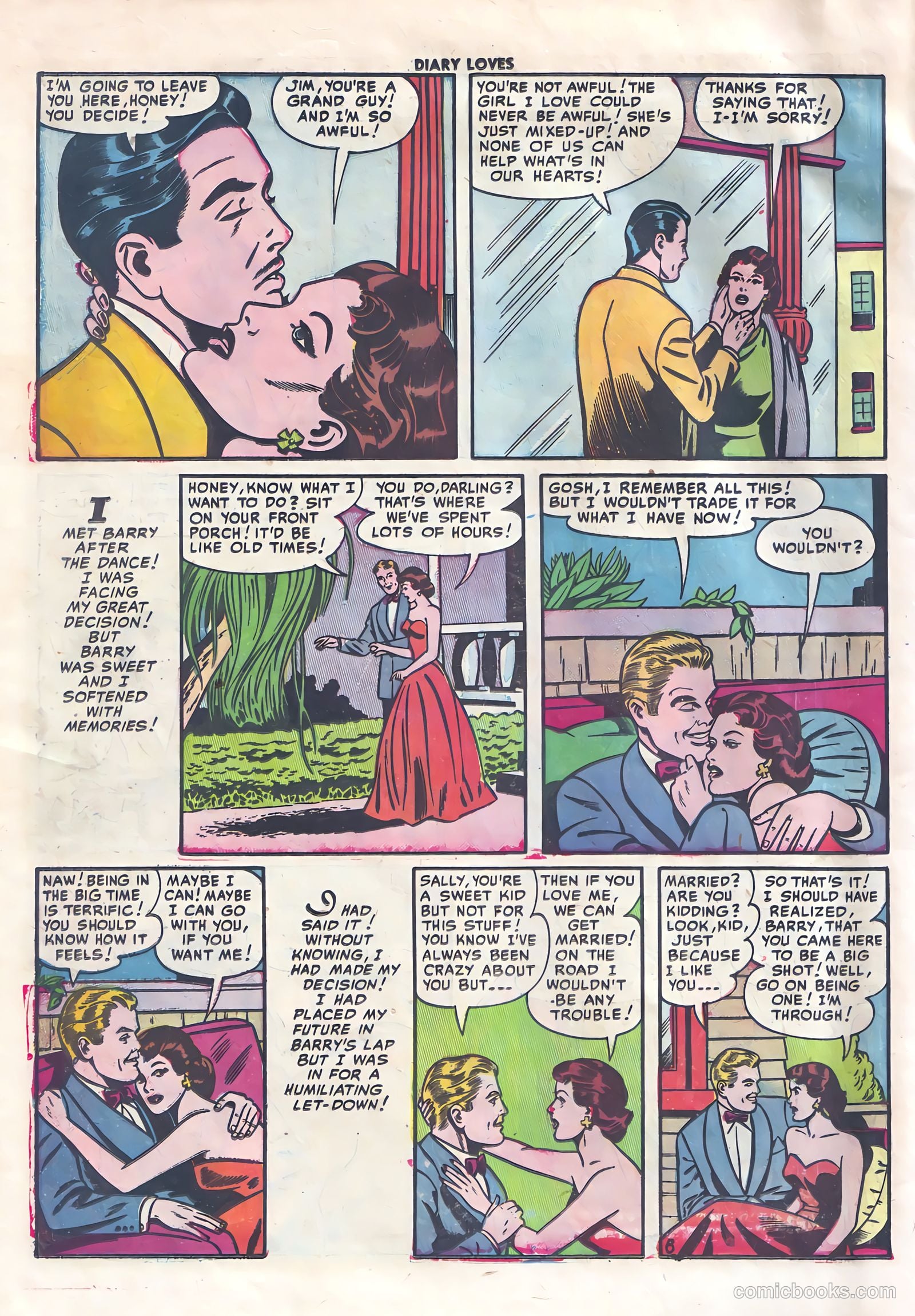 Diary Loves #15 (1951) — page 10 of 36