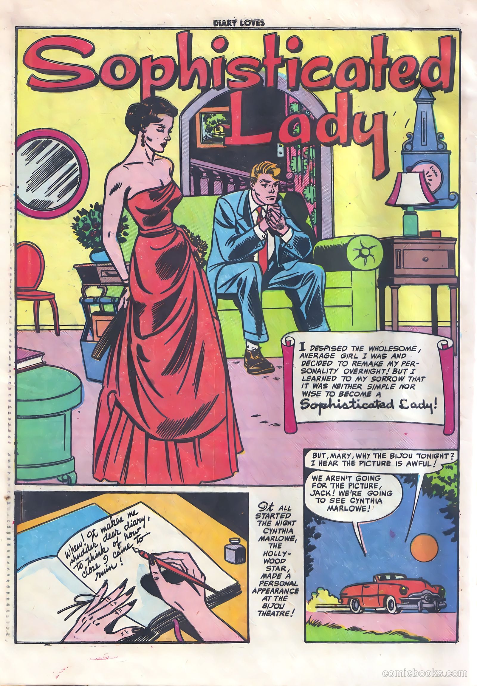Diary Loves #15 (1951) — page 12 of 36