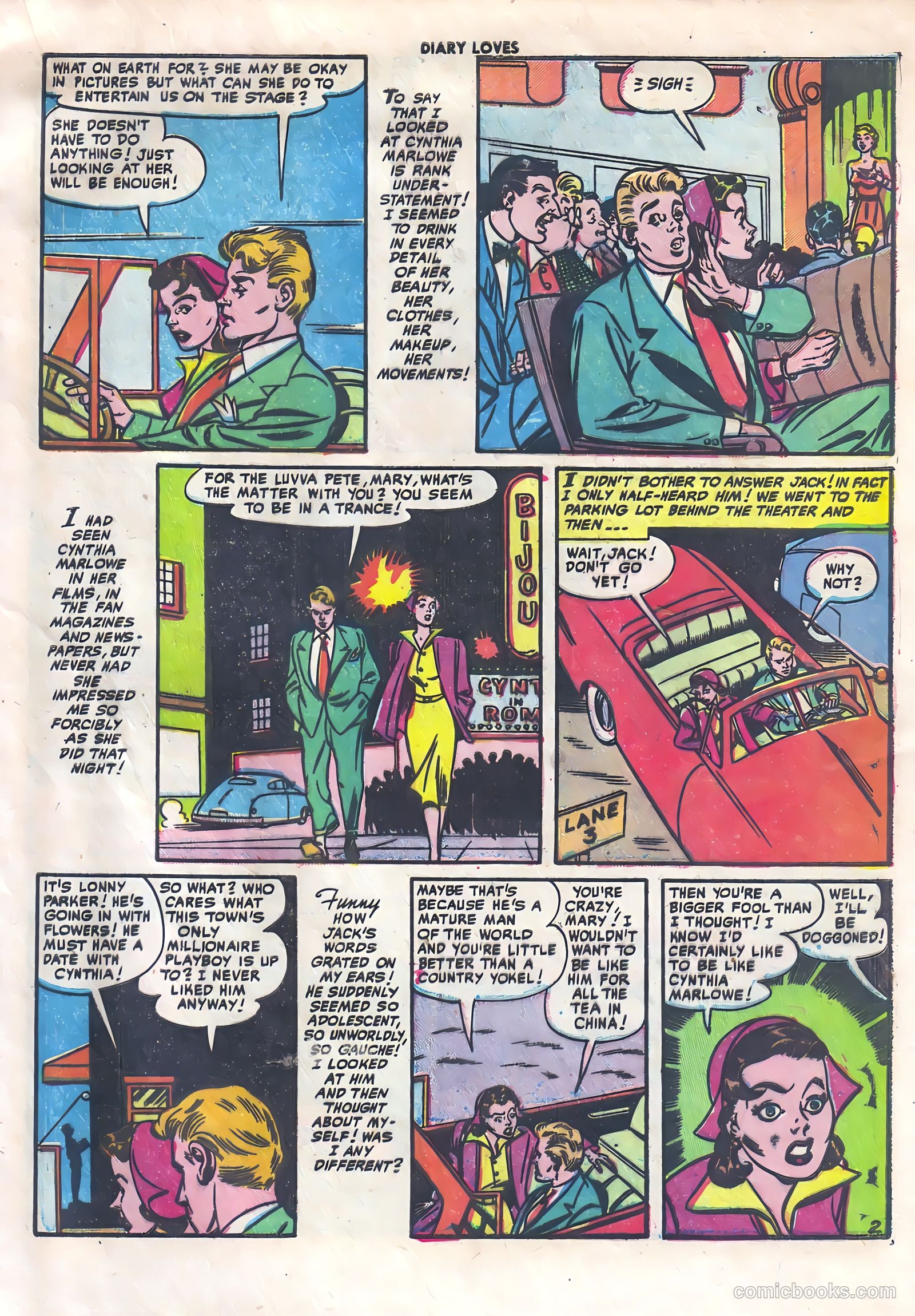 Diary Loves #15 (1951) — page 13 of 36