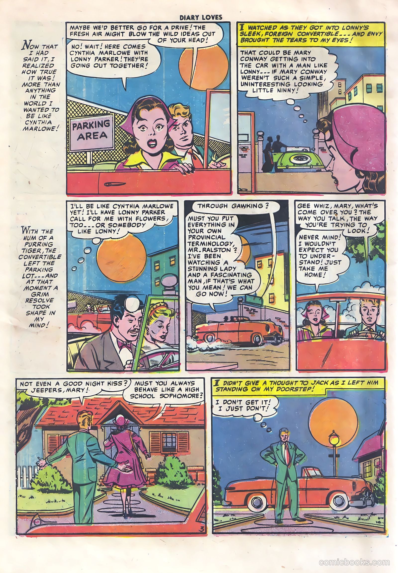 Diary Loves #15 (1951) — page 14 of 36