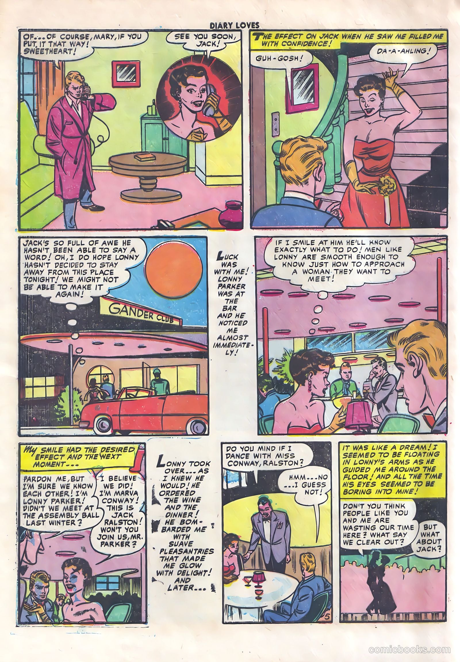 Diary Loves #15 (1951) — page 16 of 36