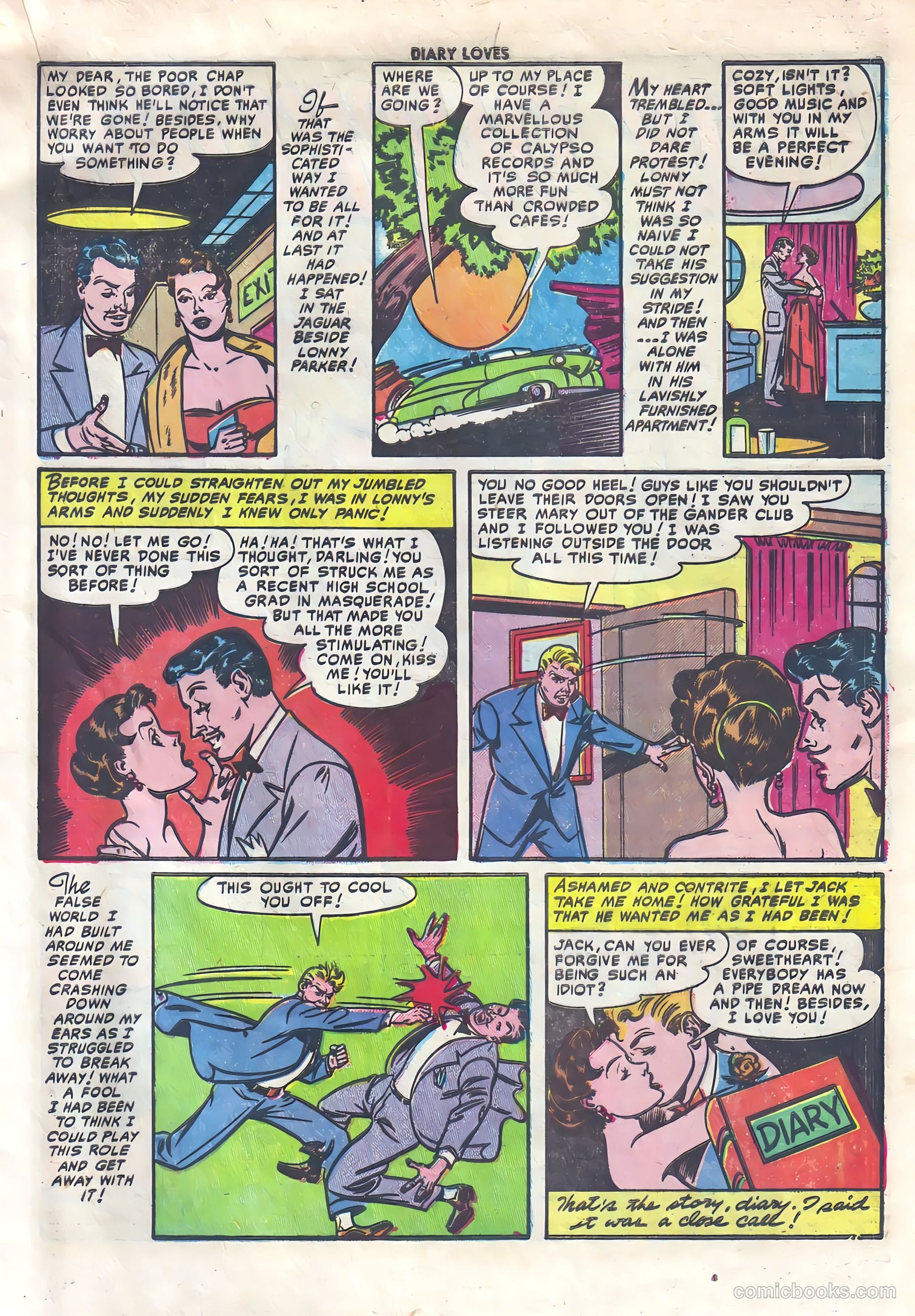 Diary Loves #15 (1951) — page 17 of 36