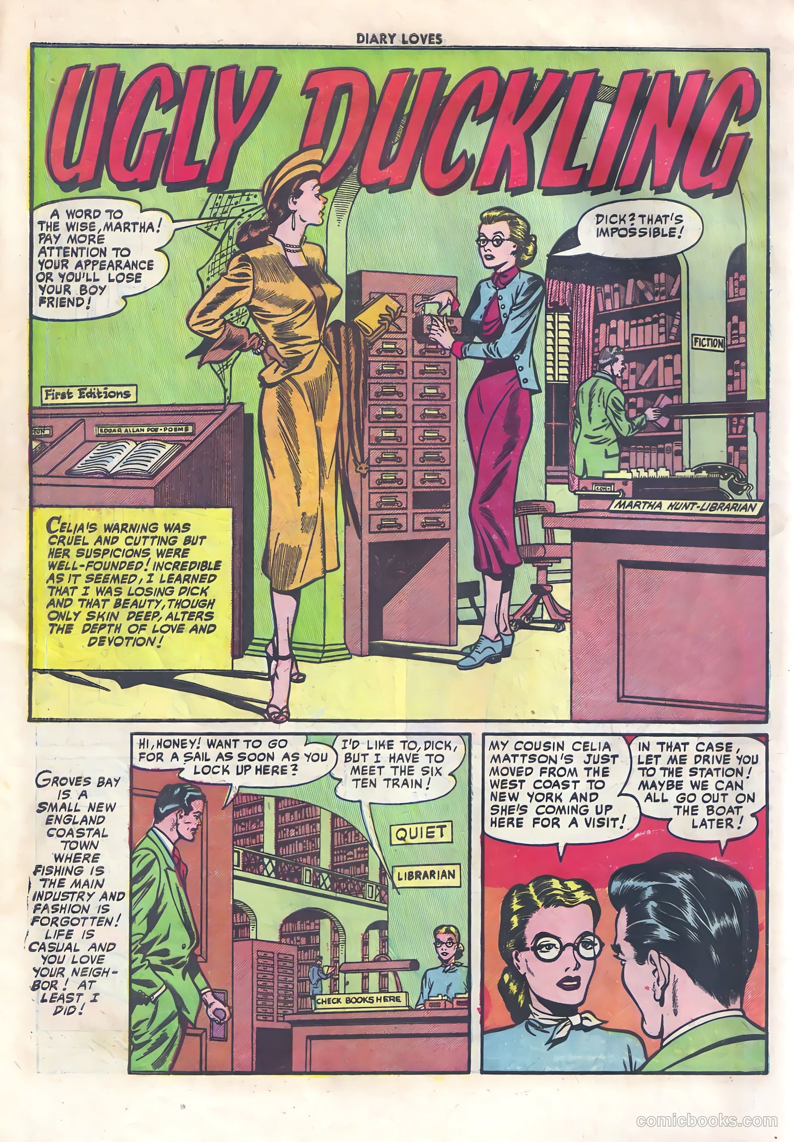 Diary Loves #15 (1951) — page 18 of 36