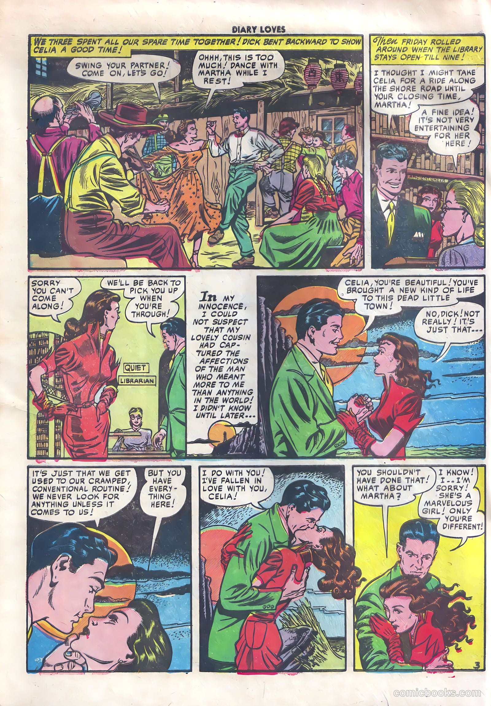 Diary Loves #15 (1951) — page 20 of 36