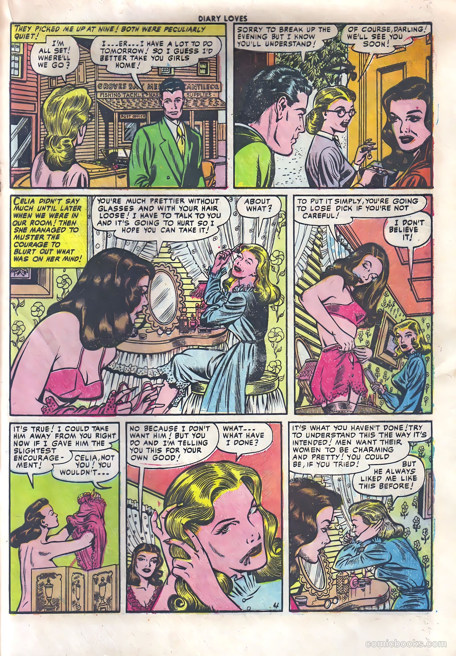 Diary Loves #15 (1951) — page 21 of 36