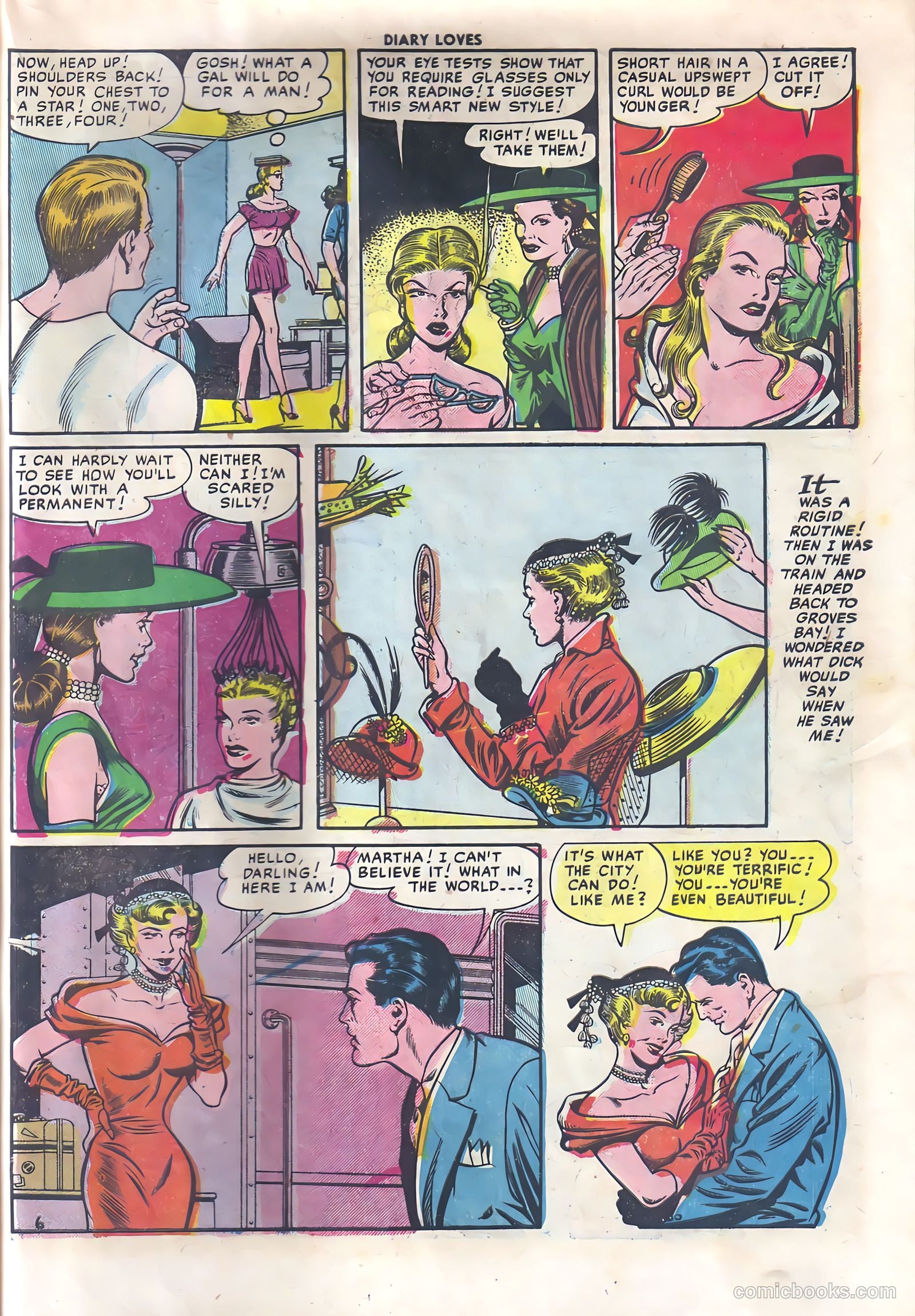Diary Loves #15 (1951) — page 23 of 36