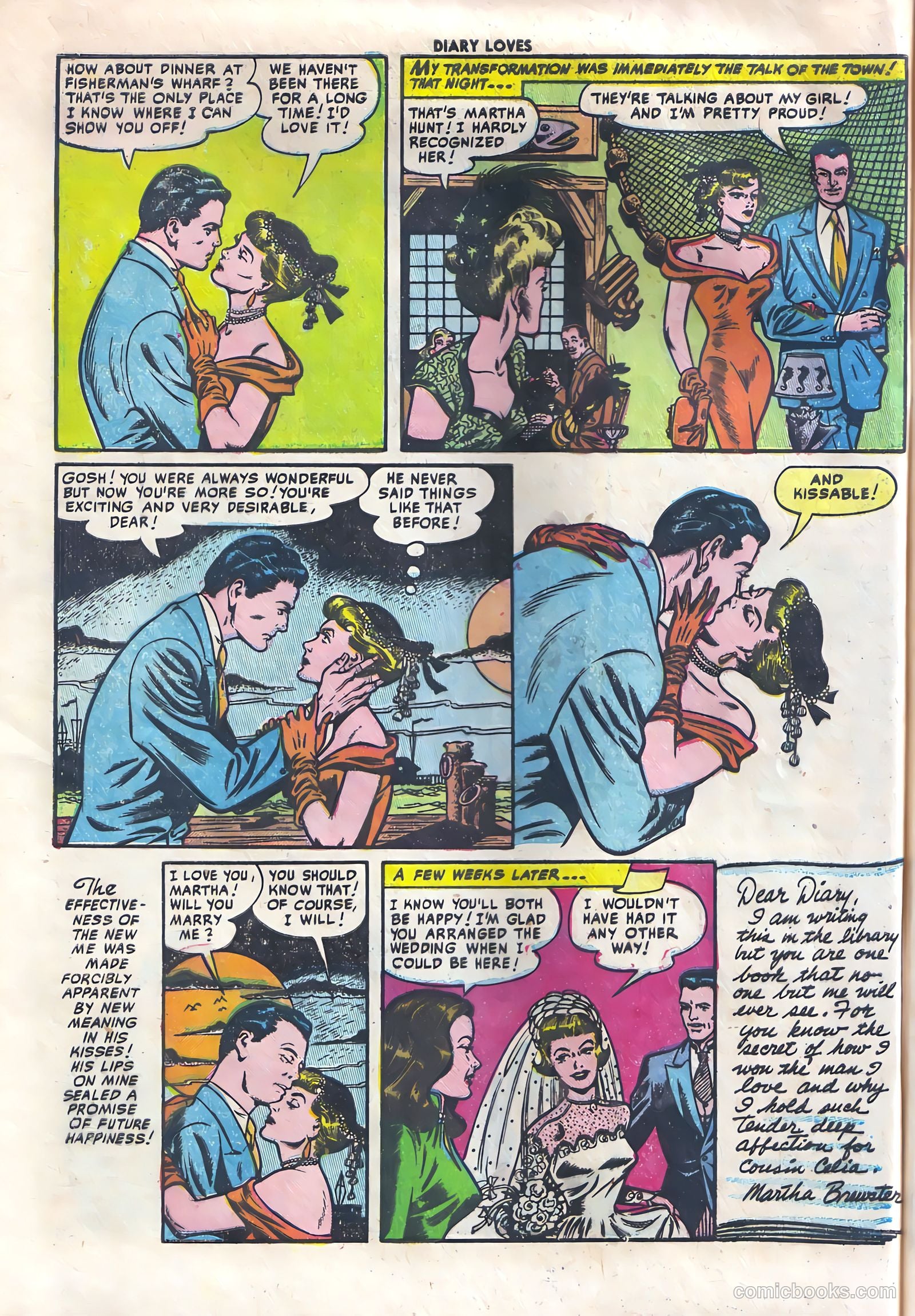 Diary Loves #15 (1951) — page 24 of 36
