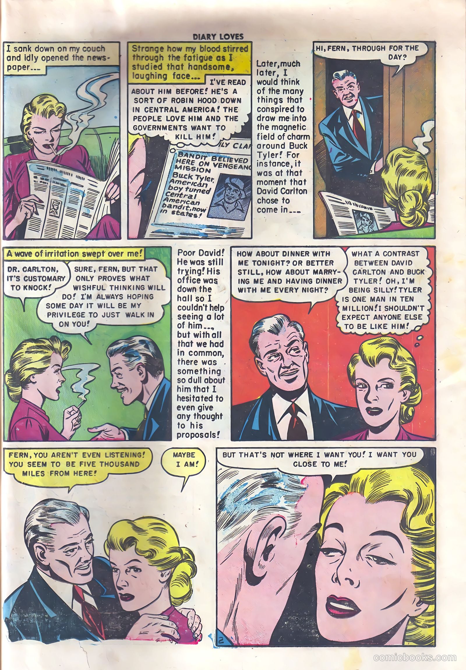 Diary Loves #15 (1951) — page 27 of 36