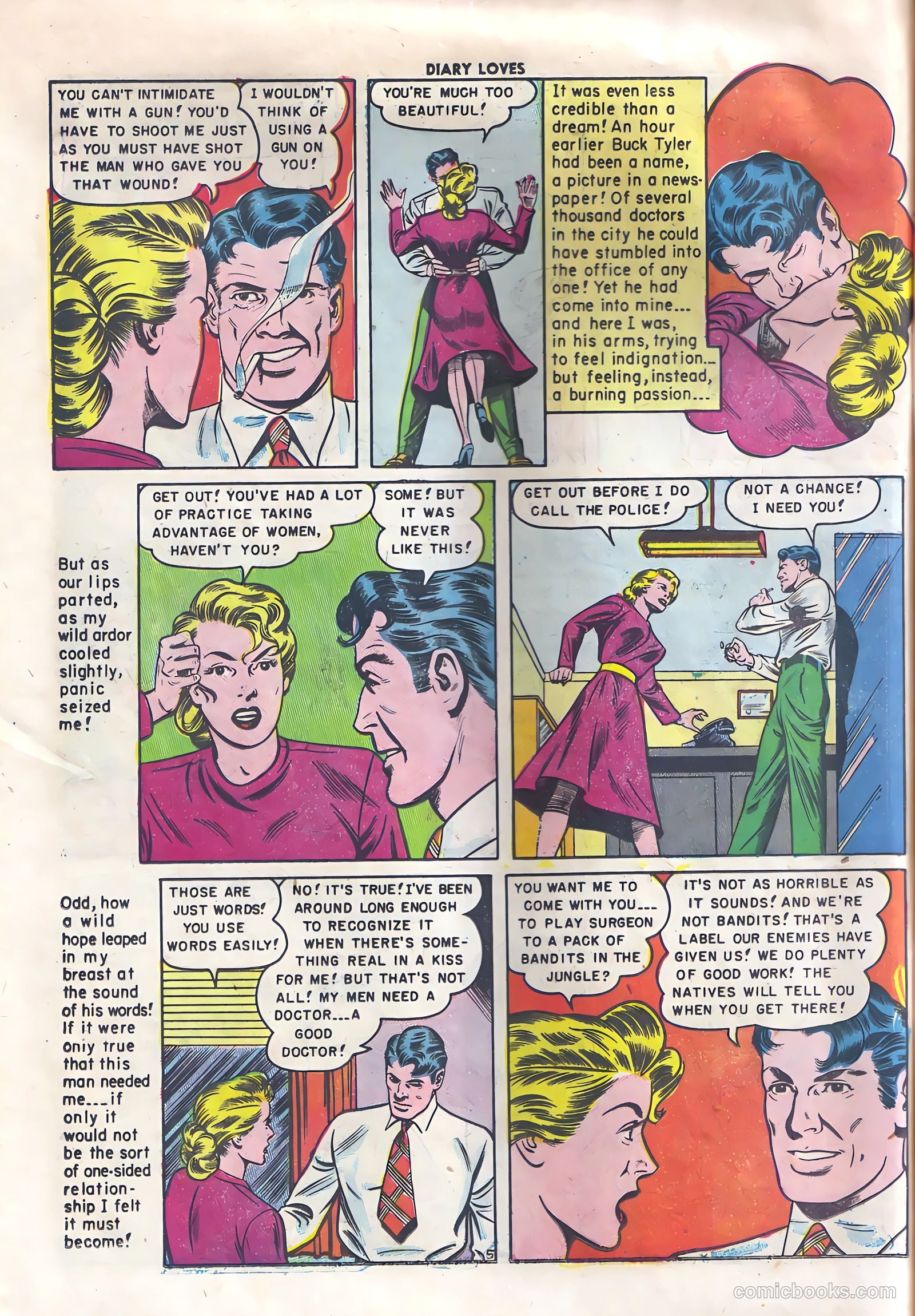 Diary Loves #15 (1951) — page 30 of 36