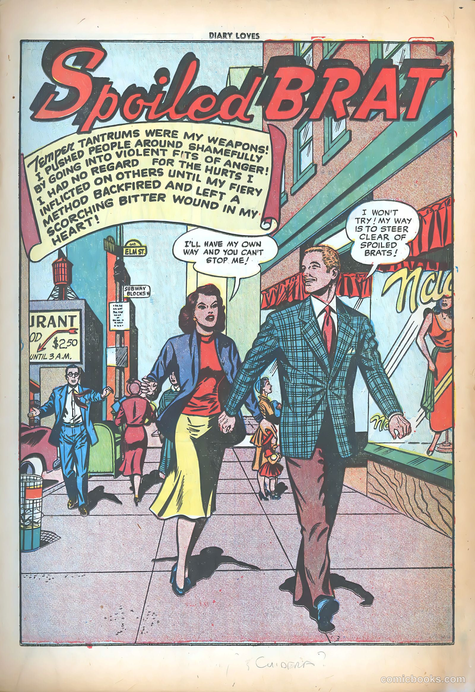 Diary Loves #16 (1951) — page 3 of 36