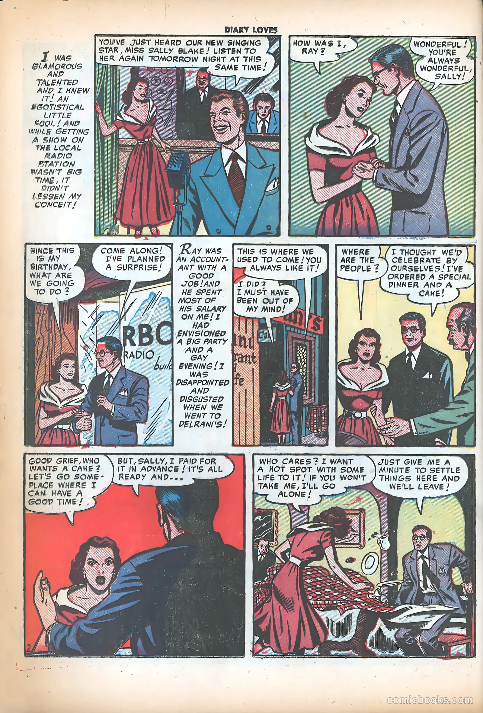 Diary Loves #16 (1951) — page 4 of 36