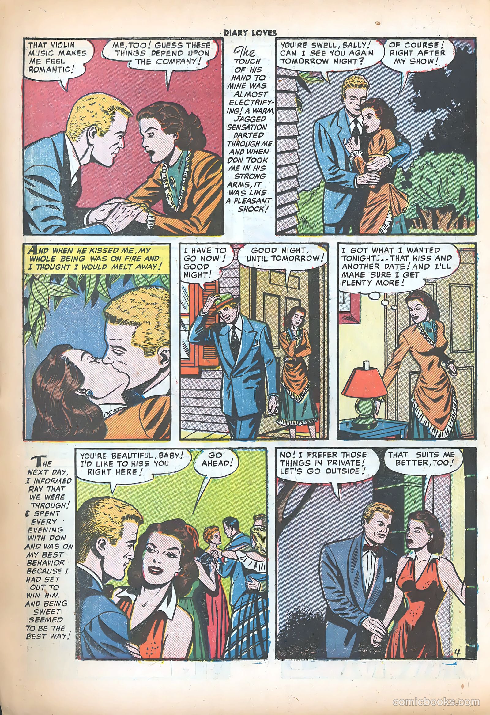 Diary Loves #16 (1951) — page 6 of 36