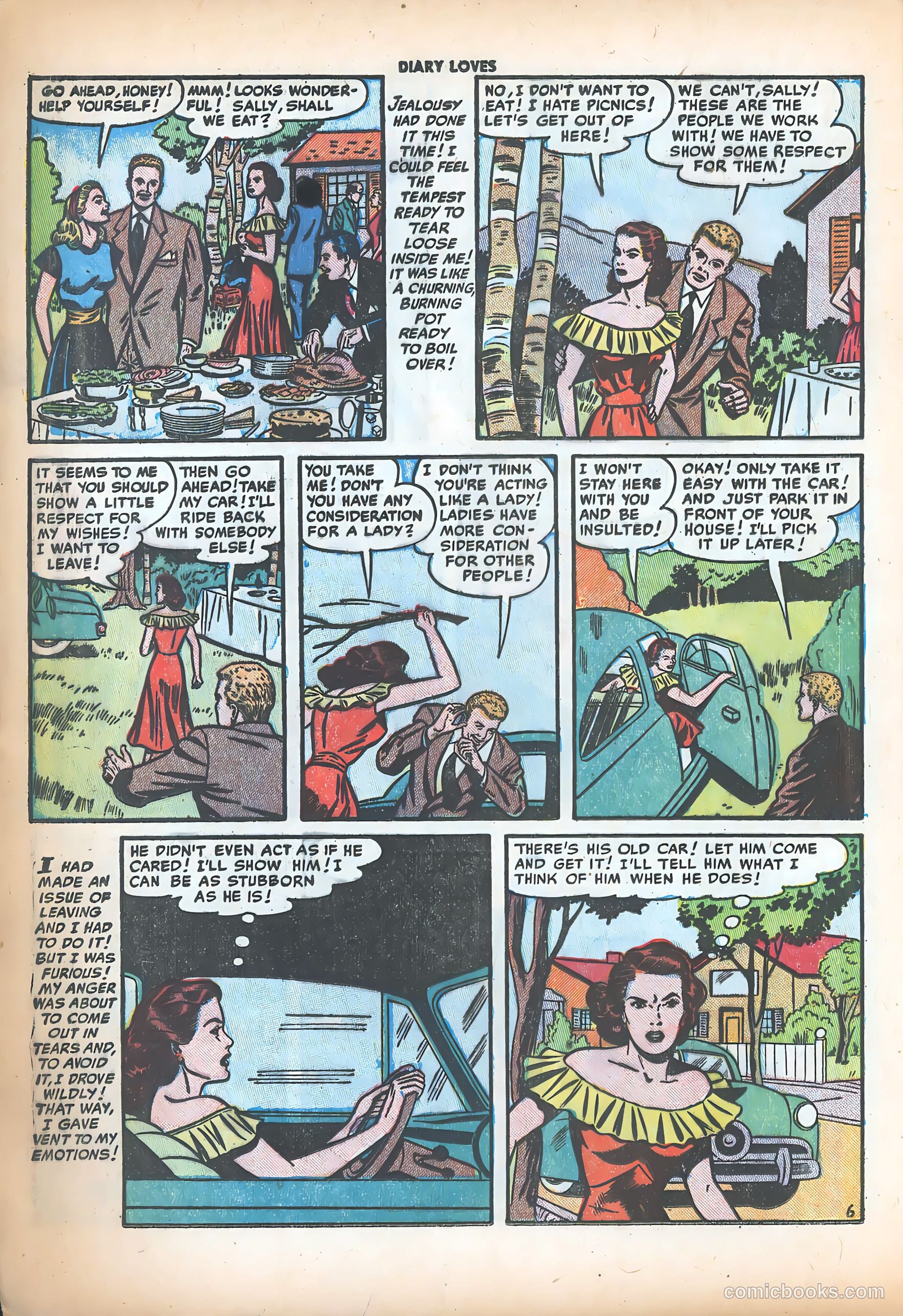 Diary Loves #16 (1951) — page 8 of 36