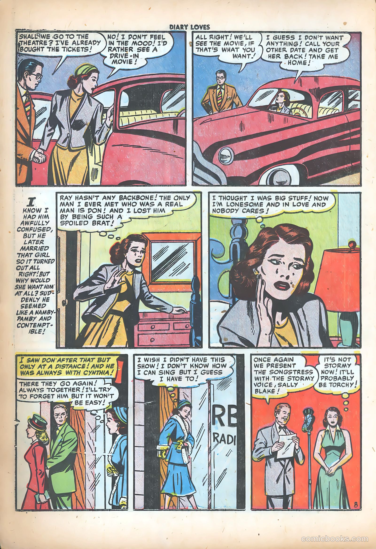 Diary Loves #16 (1951) — page 10 of 36