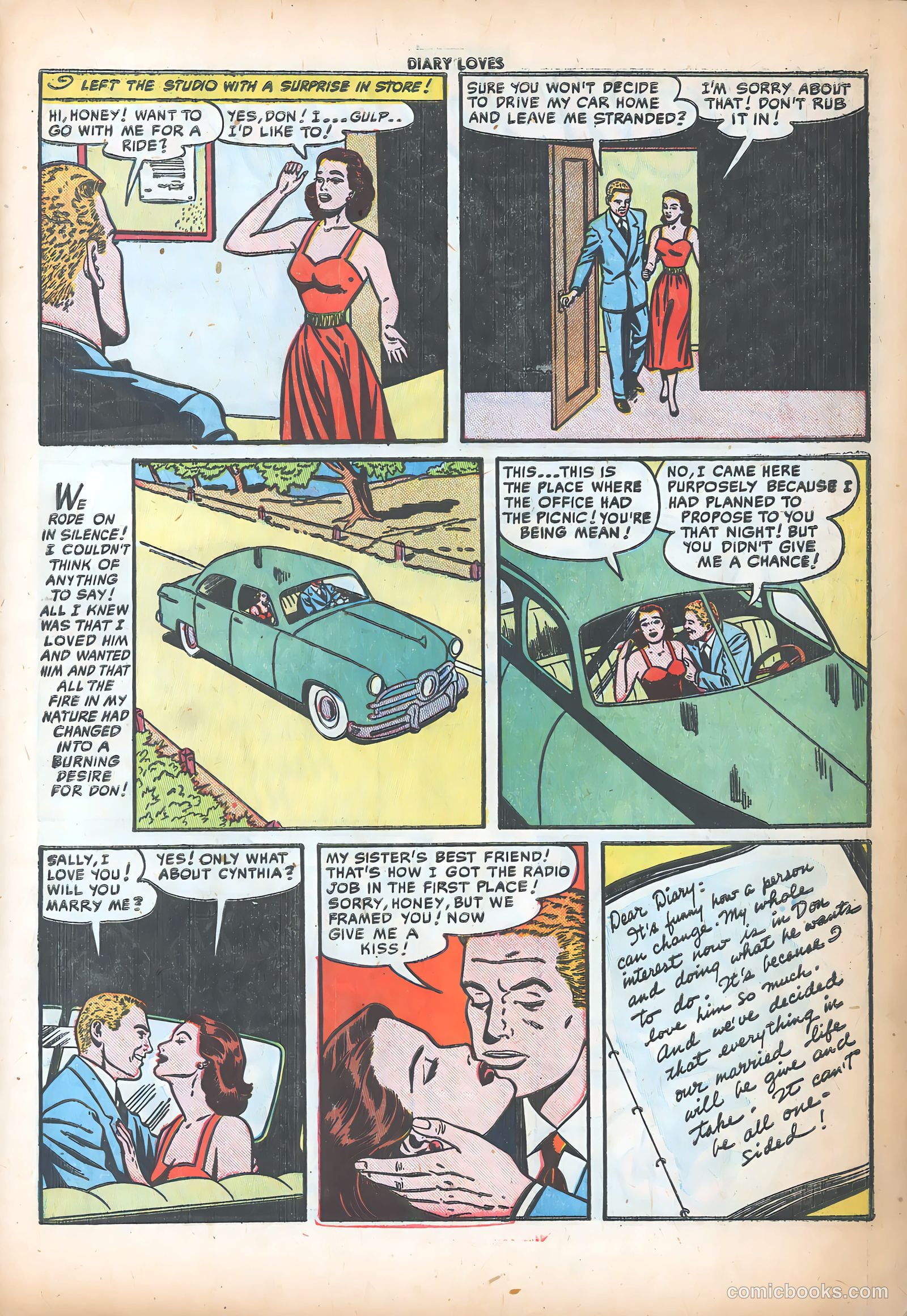 Diary Loves #16 (1951) — page 11 of 36