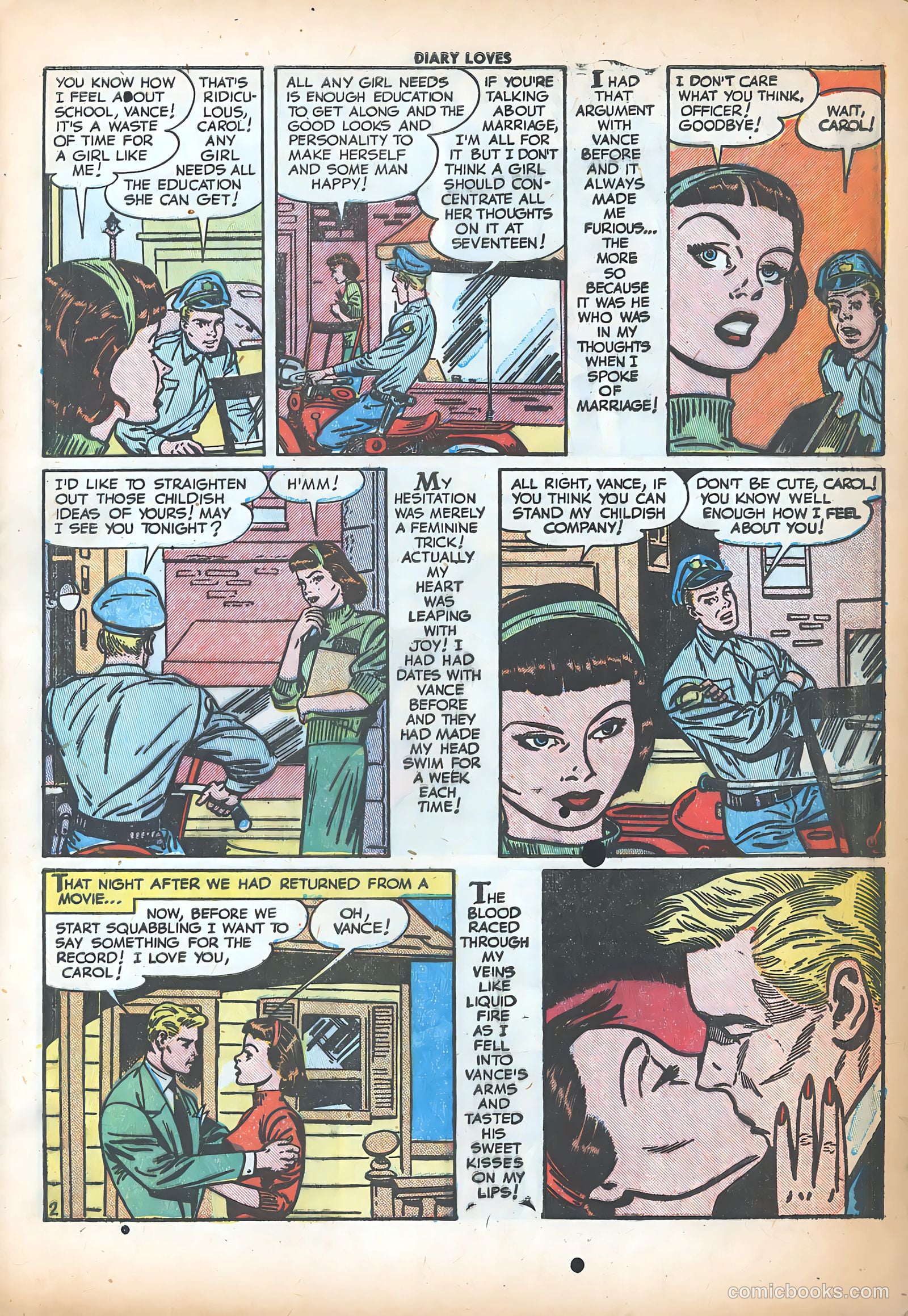 Diary Loves #16 (1951) — page 13 of 36