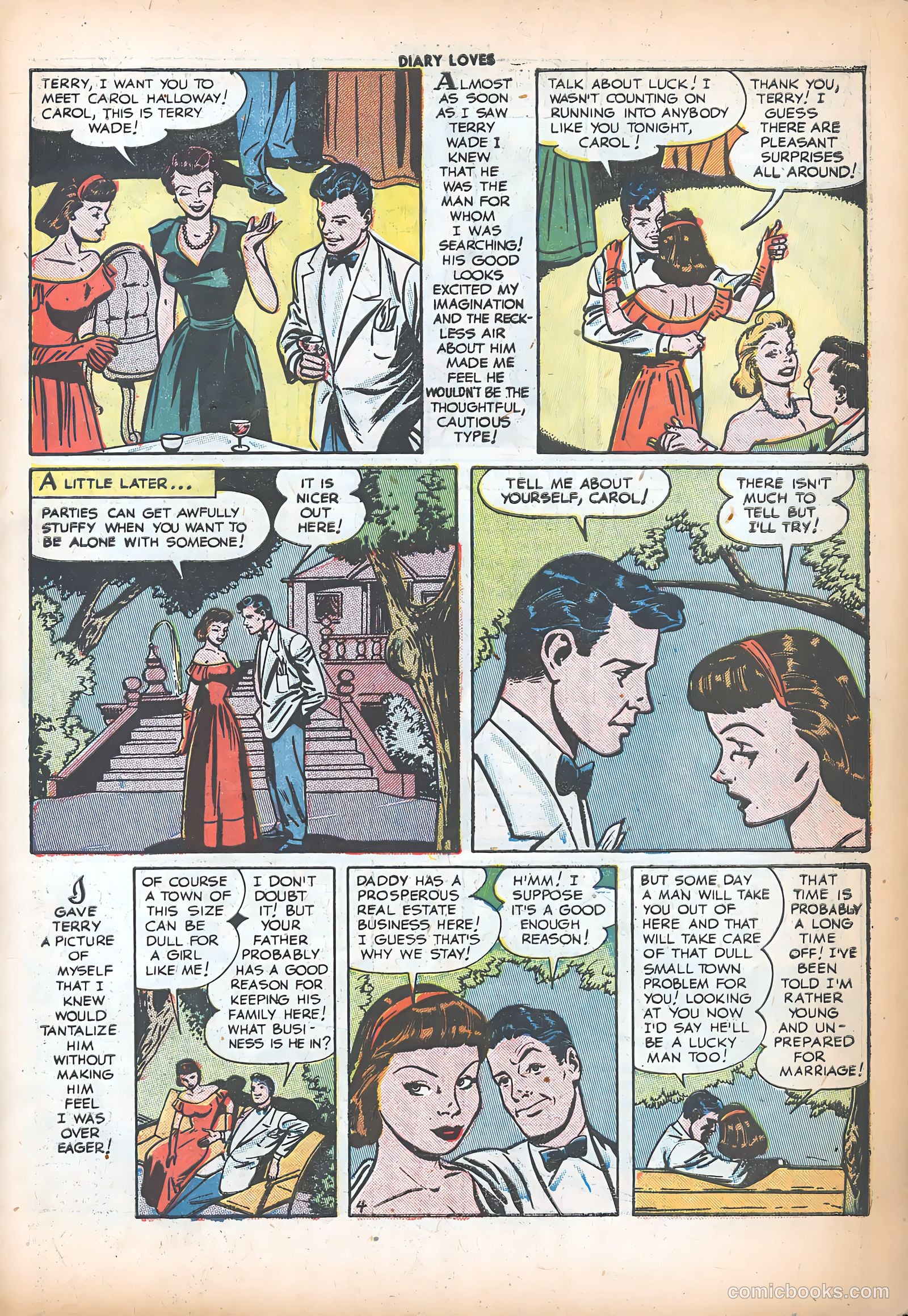 Diary Loves #16 (1951) — page 15 of 36
