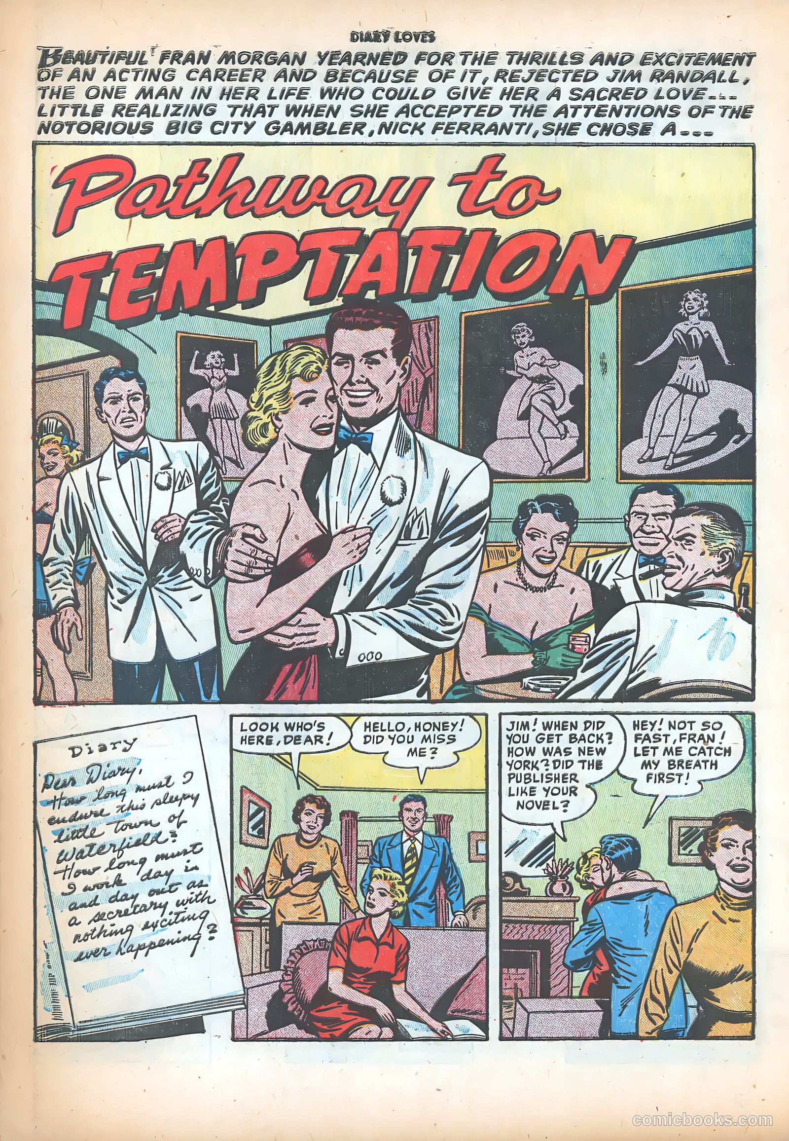 Diary Loves #16 (1951) — page 18 of 36