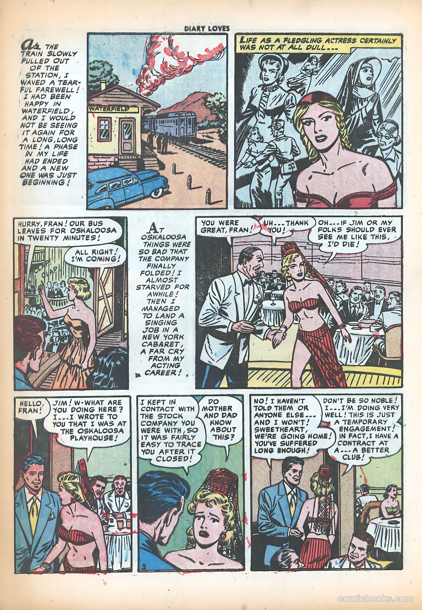 Diary Loves #16 (1951) — page 20 of 36