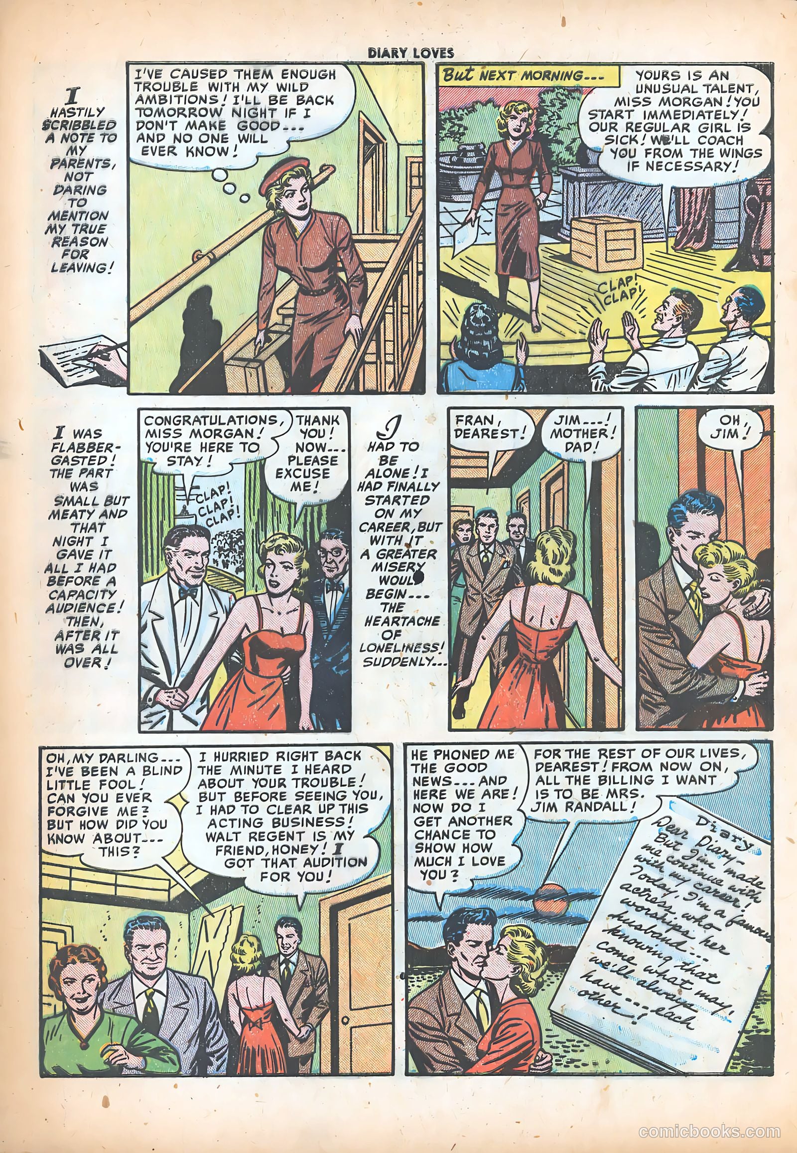 Diary Loves #16 (1951) — page 24 of 36