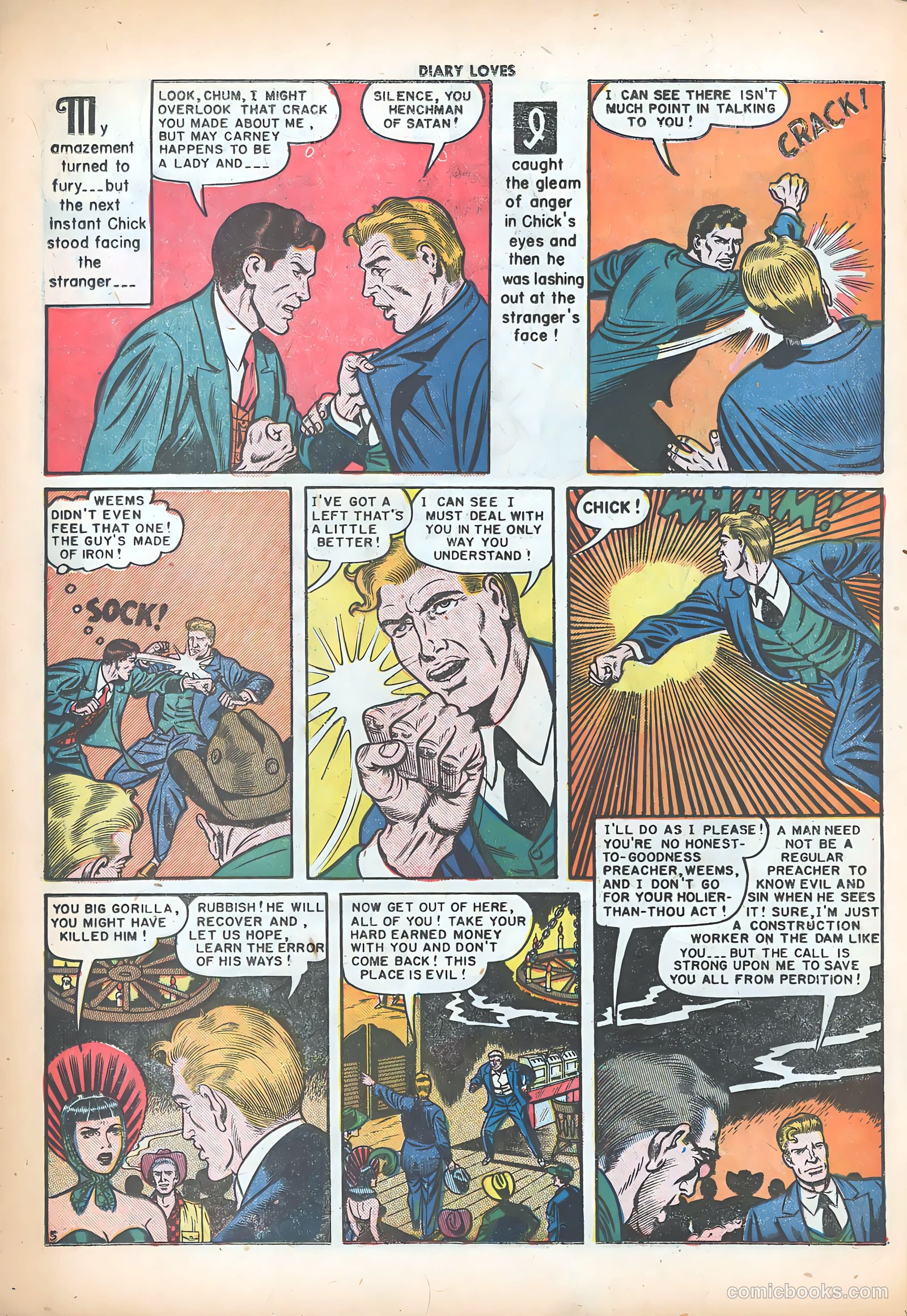 Diary Loves #16 (1951) — page 30 of 36