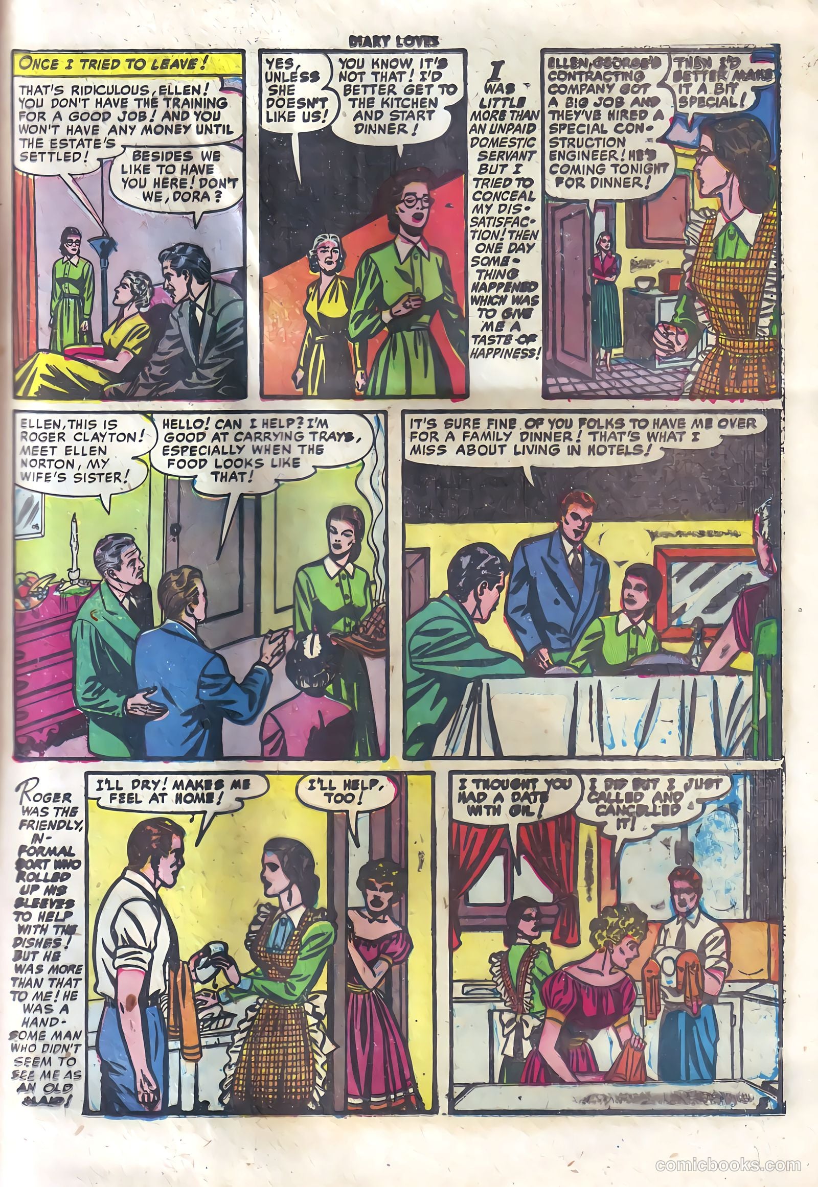 Diary Loves #17 (1951) — page 5 of 36