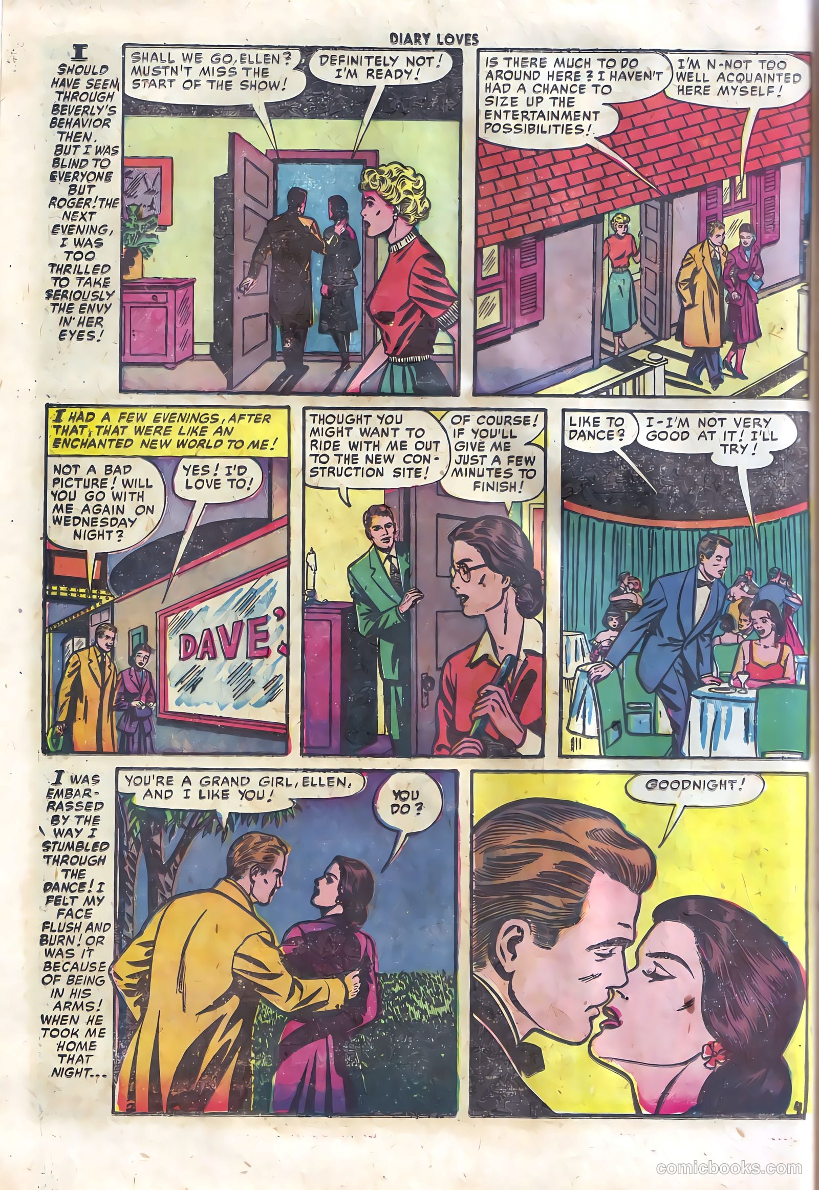 Diary Loves #17 (1951) — page 6 of 36