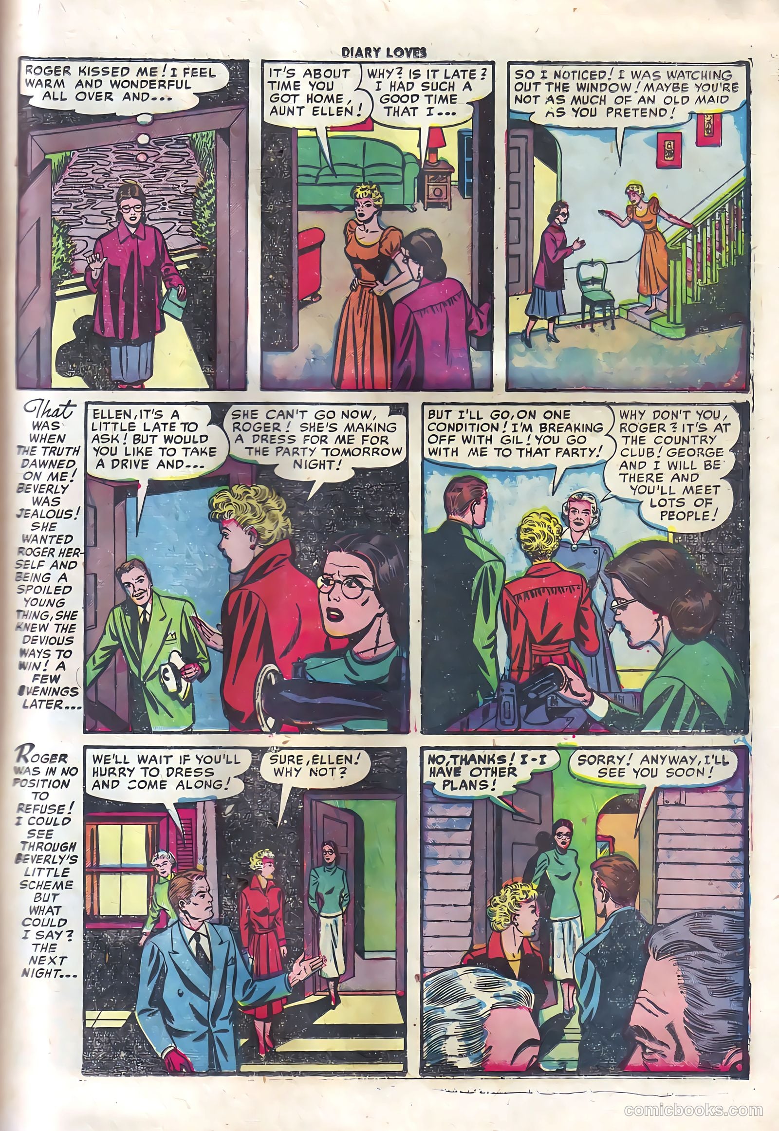 Diary Loves #17 (1951) — page 7 of 36
