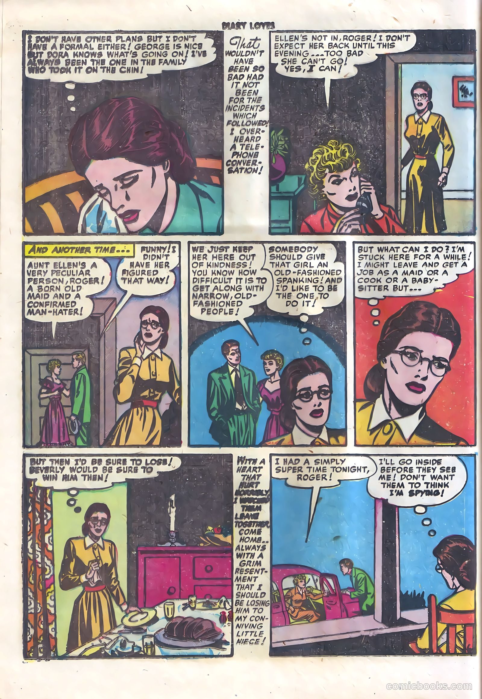 Diary Loves #17 (1951) — page 8 of 36