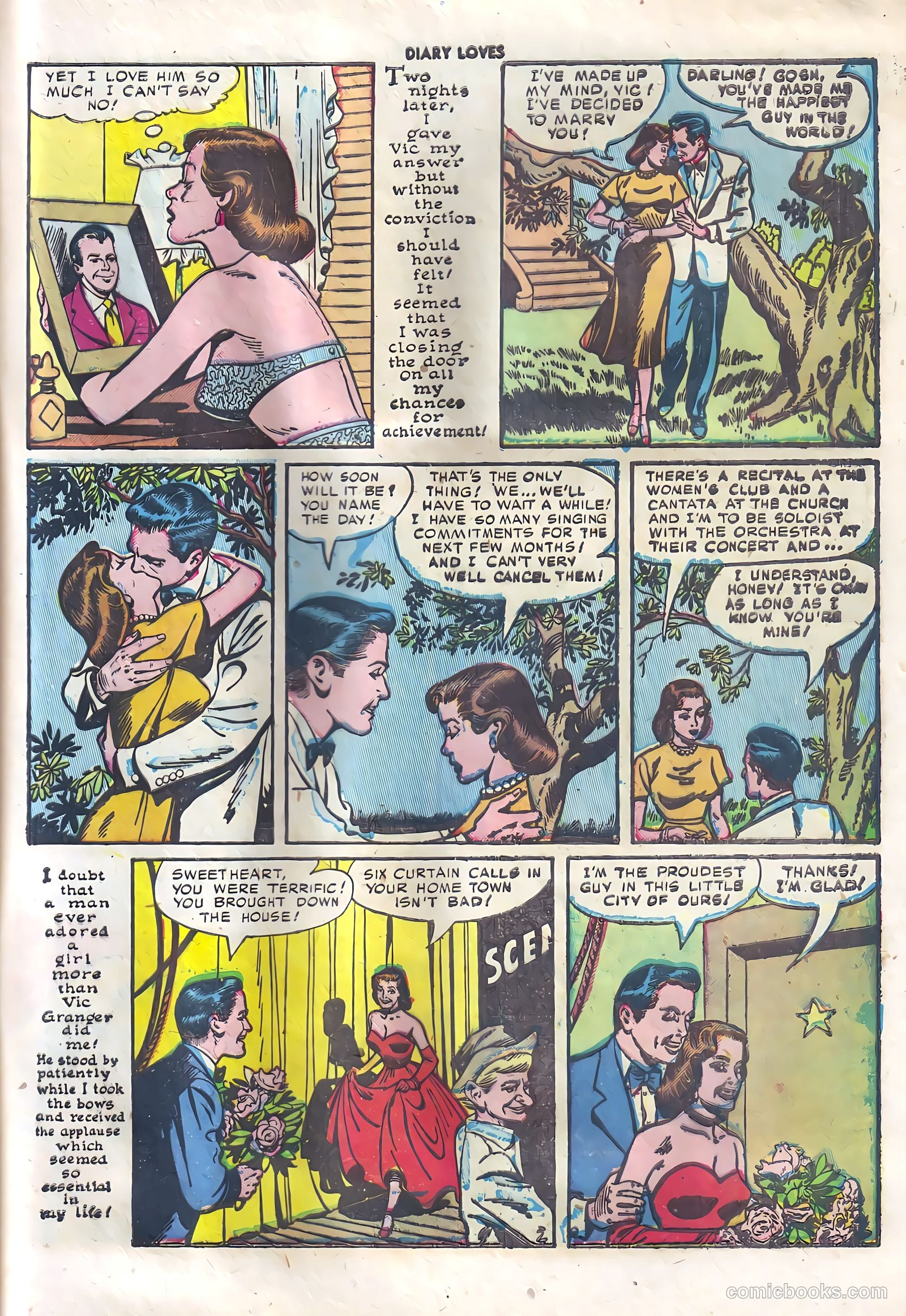 Diary Loves #17 (1951) — page 13 of 36
