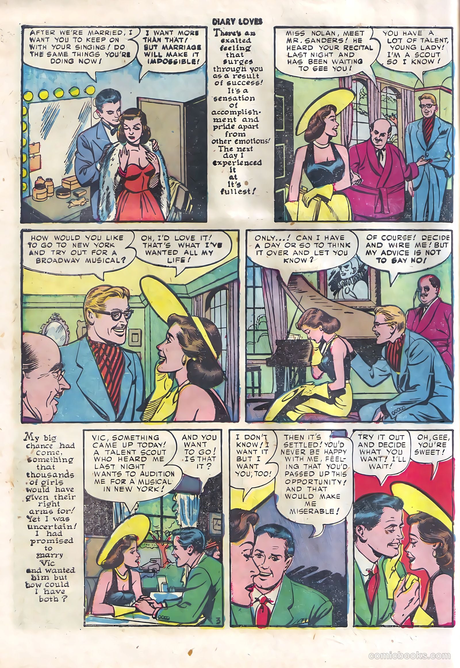 Diary Loves #17 (1951) — page 14 of 36