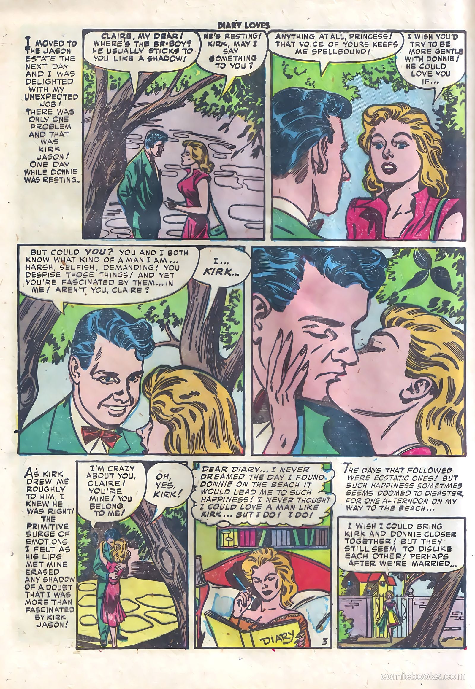 Diary Loves #17 (1951) — page 20 of 36