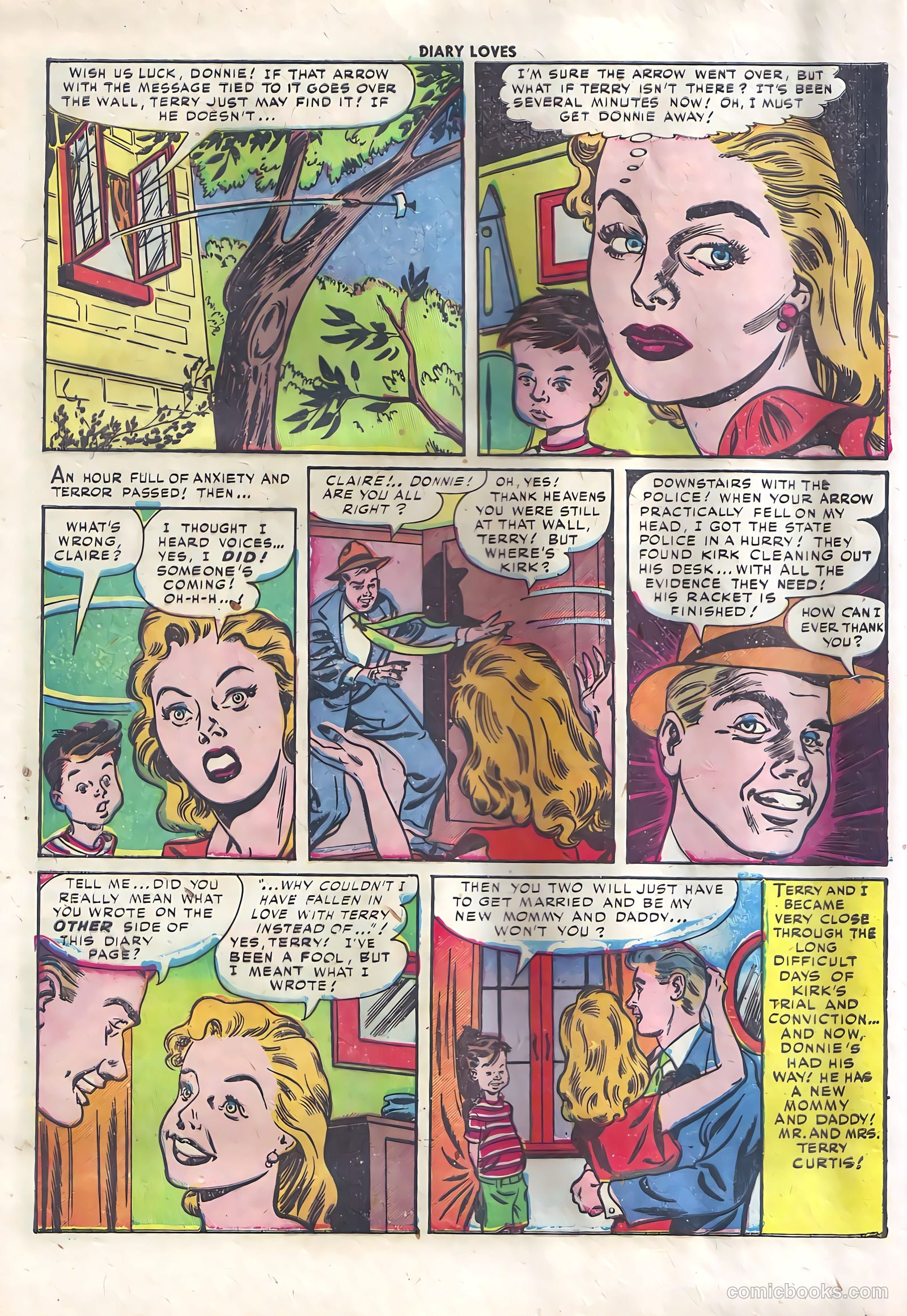 Diary Loves #17 (1951) — page 24 of 36