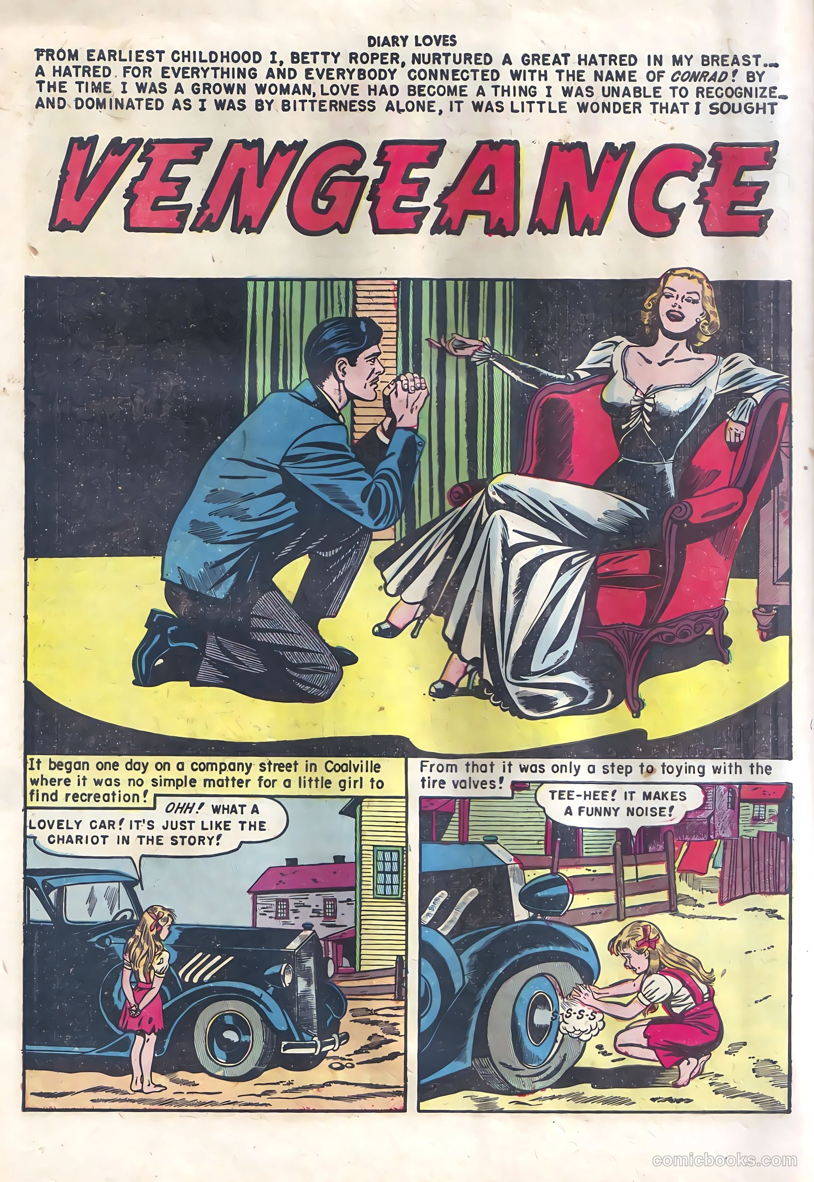 Diary Loves #17 (1951) — page 26 of 36