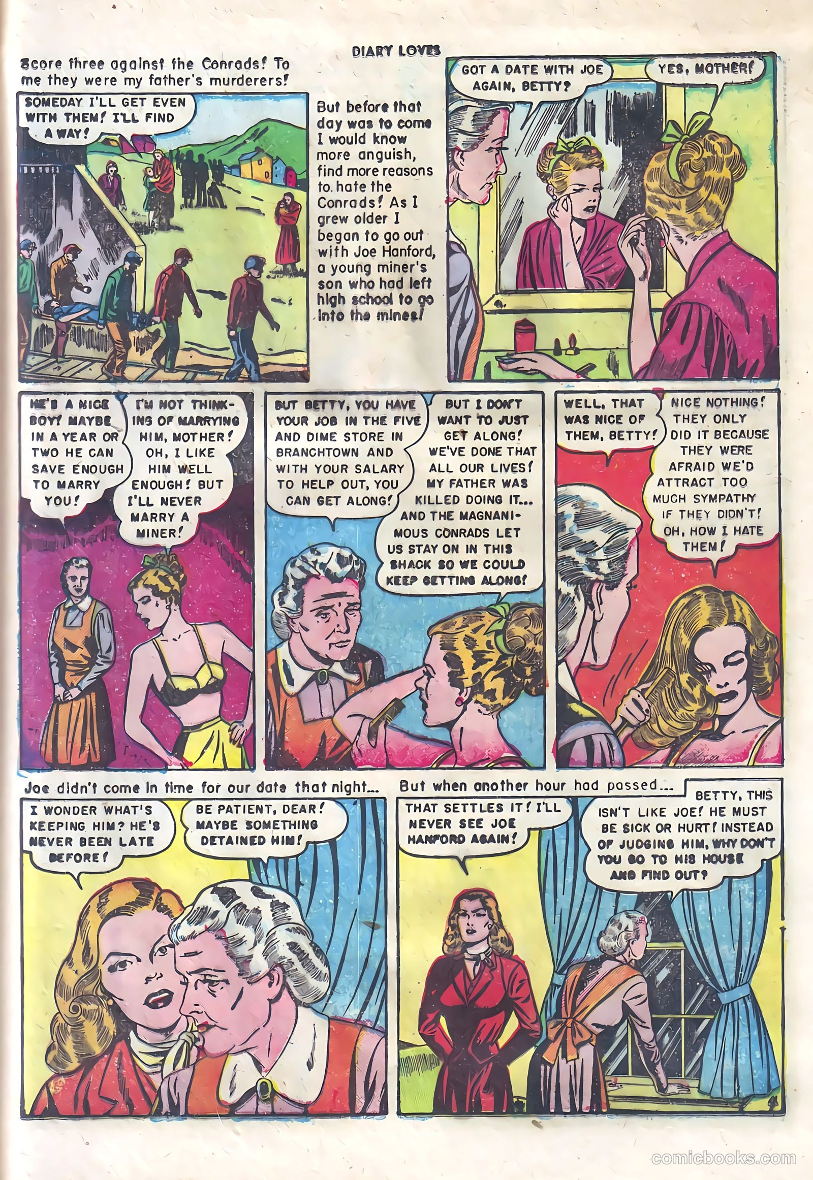 Diary Loves #17 (1951) — page 29 of 36