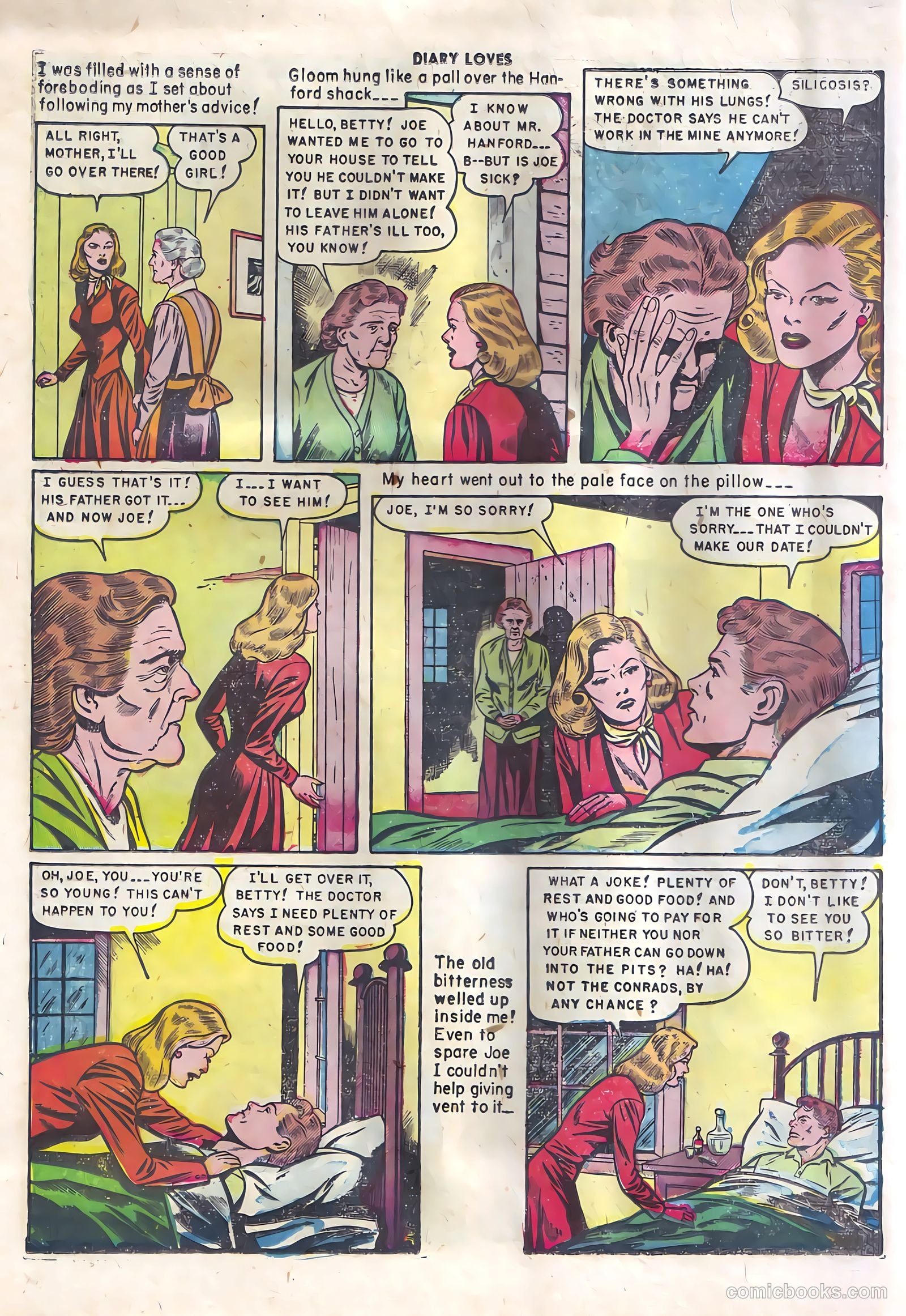 Diary Loves #17 (1951) — page 30 of 36